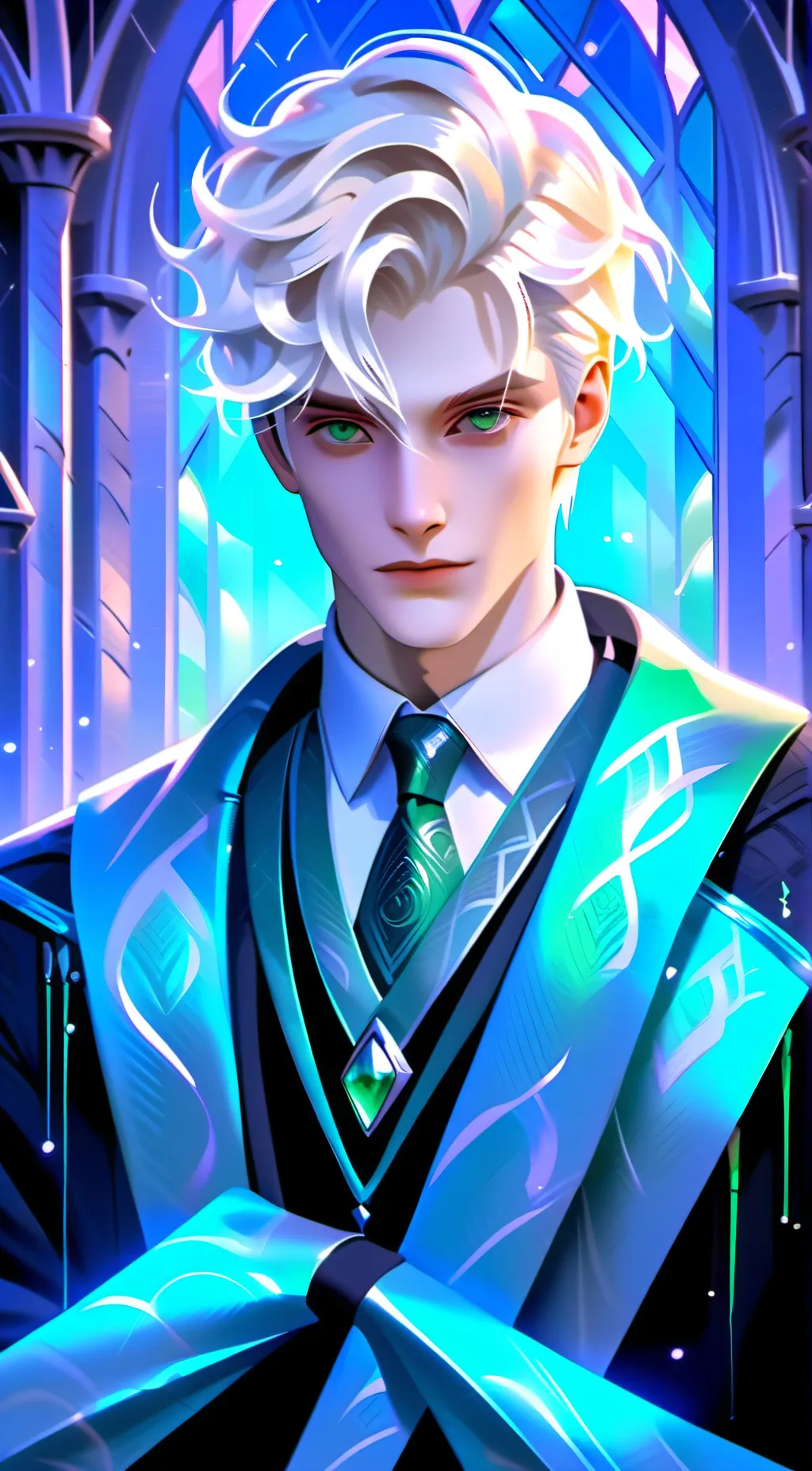 ai character: draco malfoy background