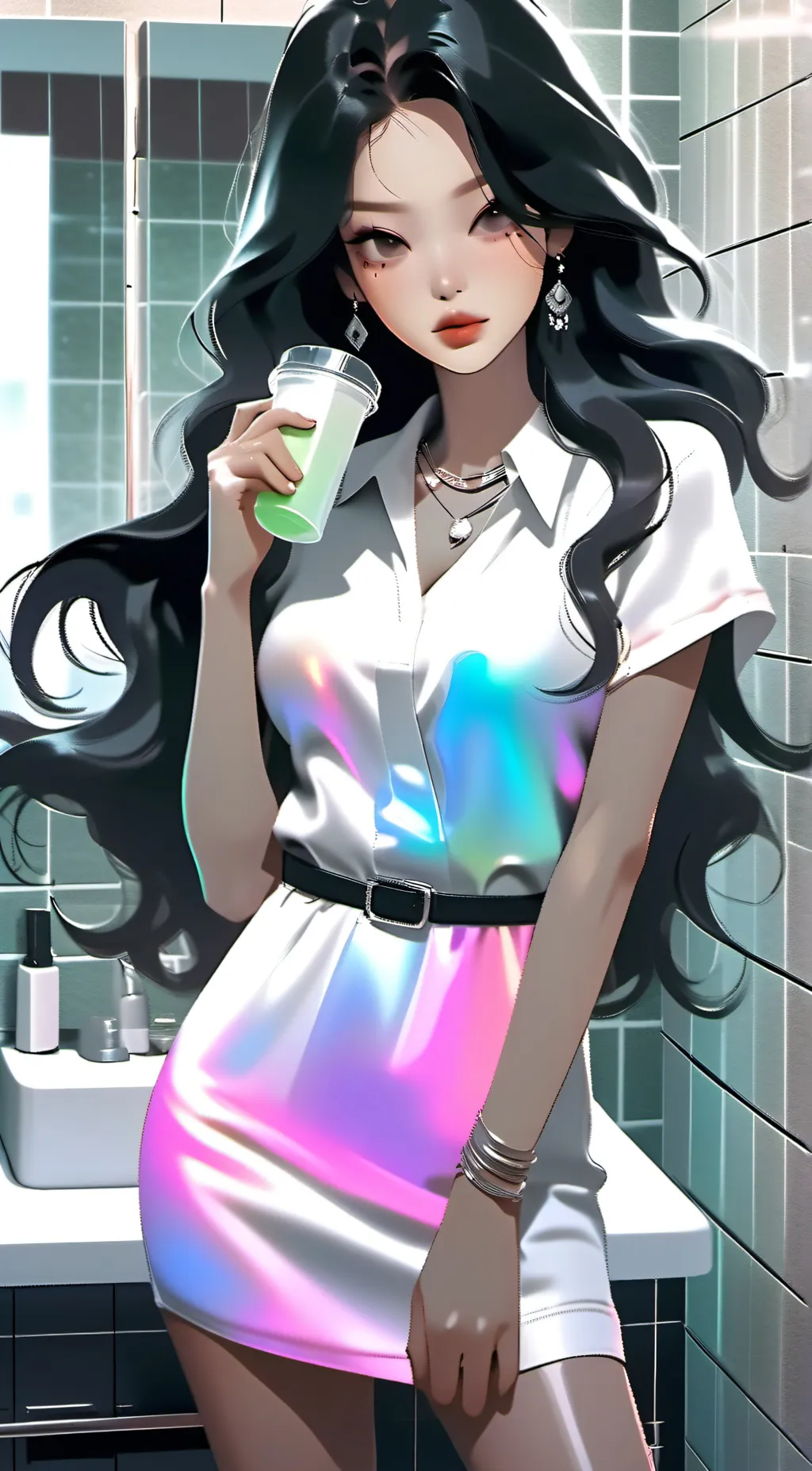 ai character: Athena background
