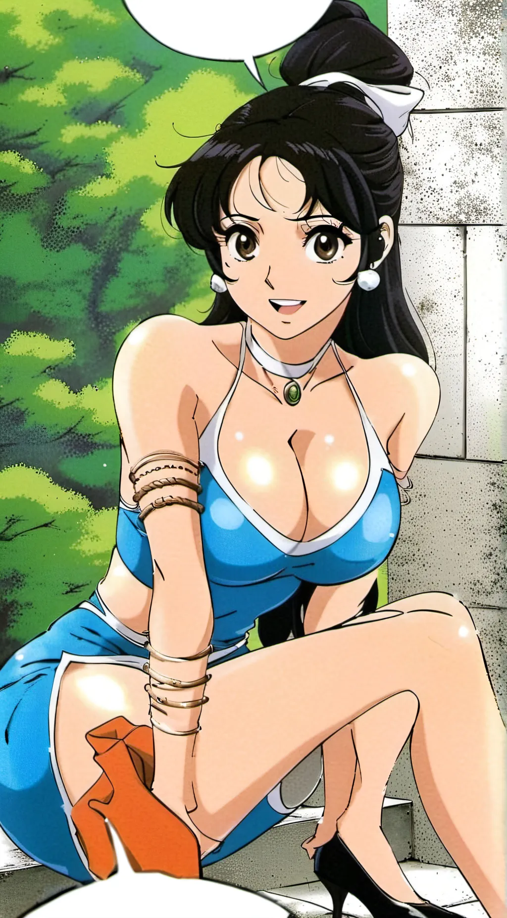 ai character: Sofia background