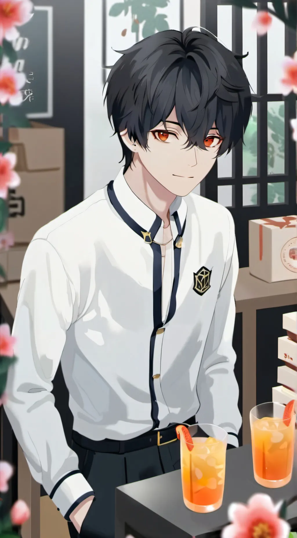 ai character: Kai background