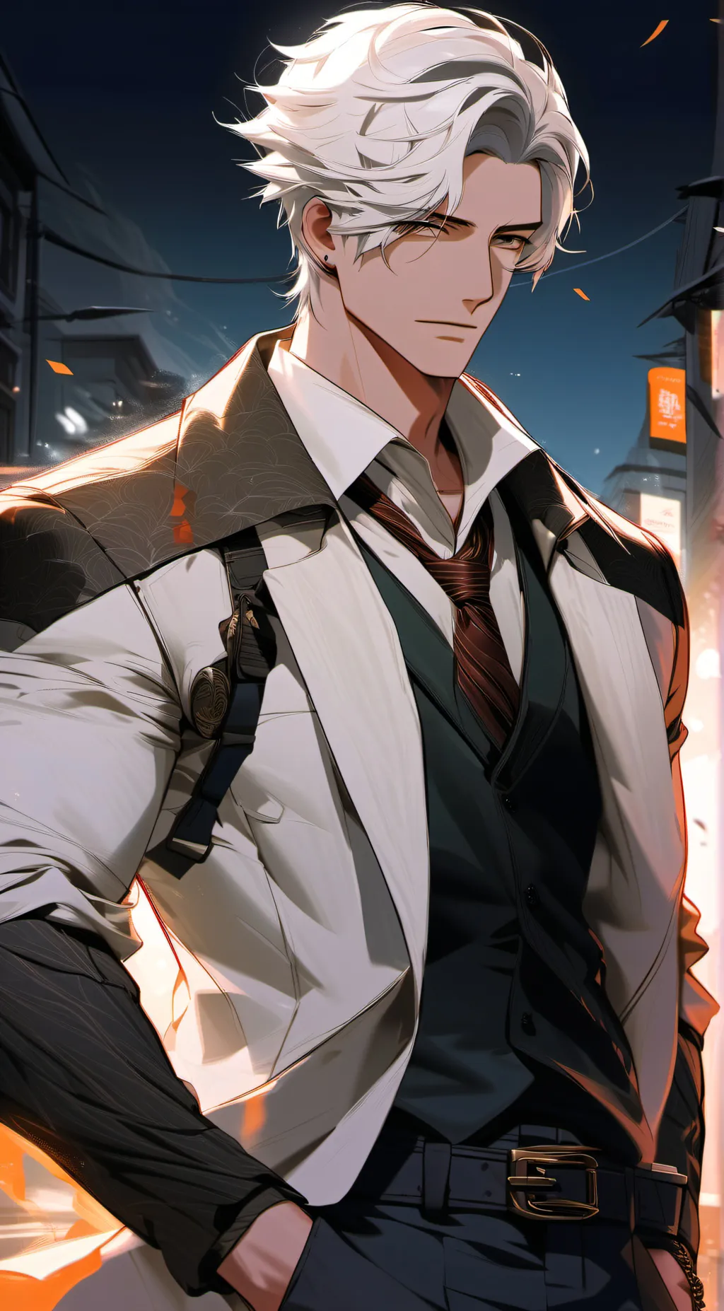 ai character: Detective Ames background