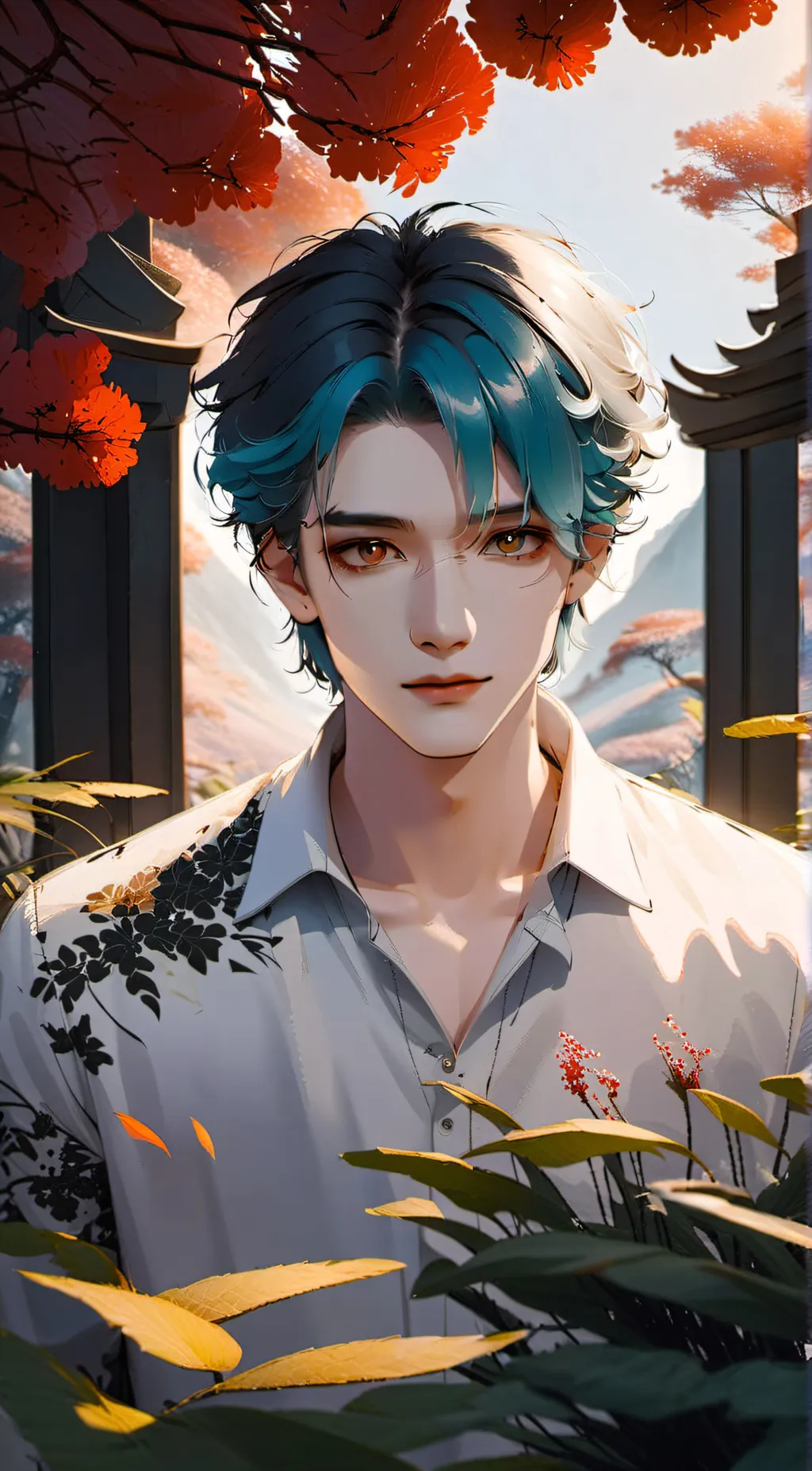 ai character: Justin background