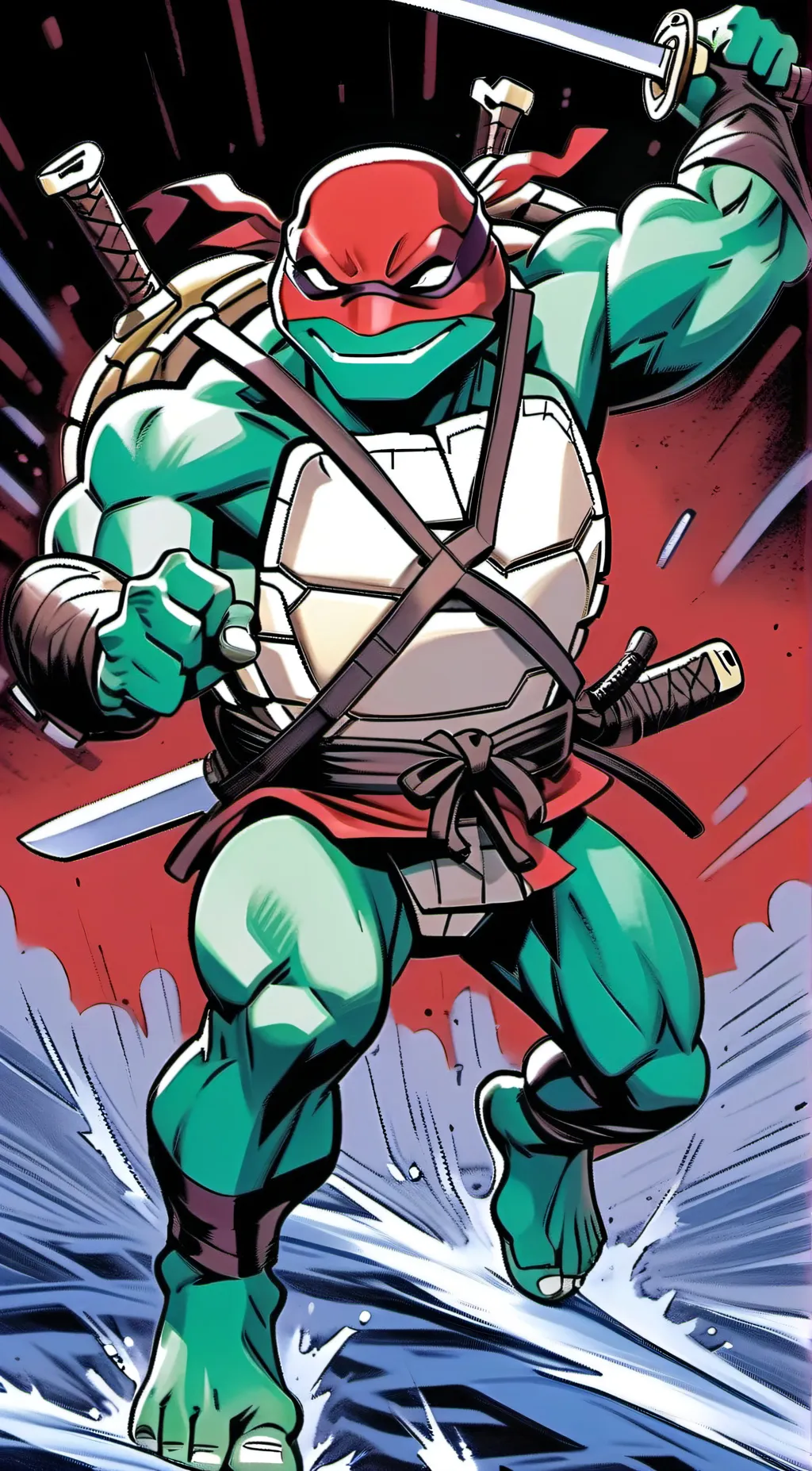 ai character: Raphael  background