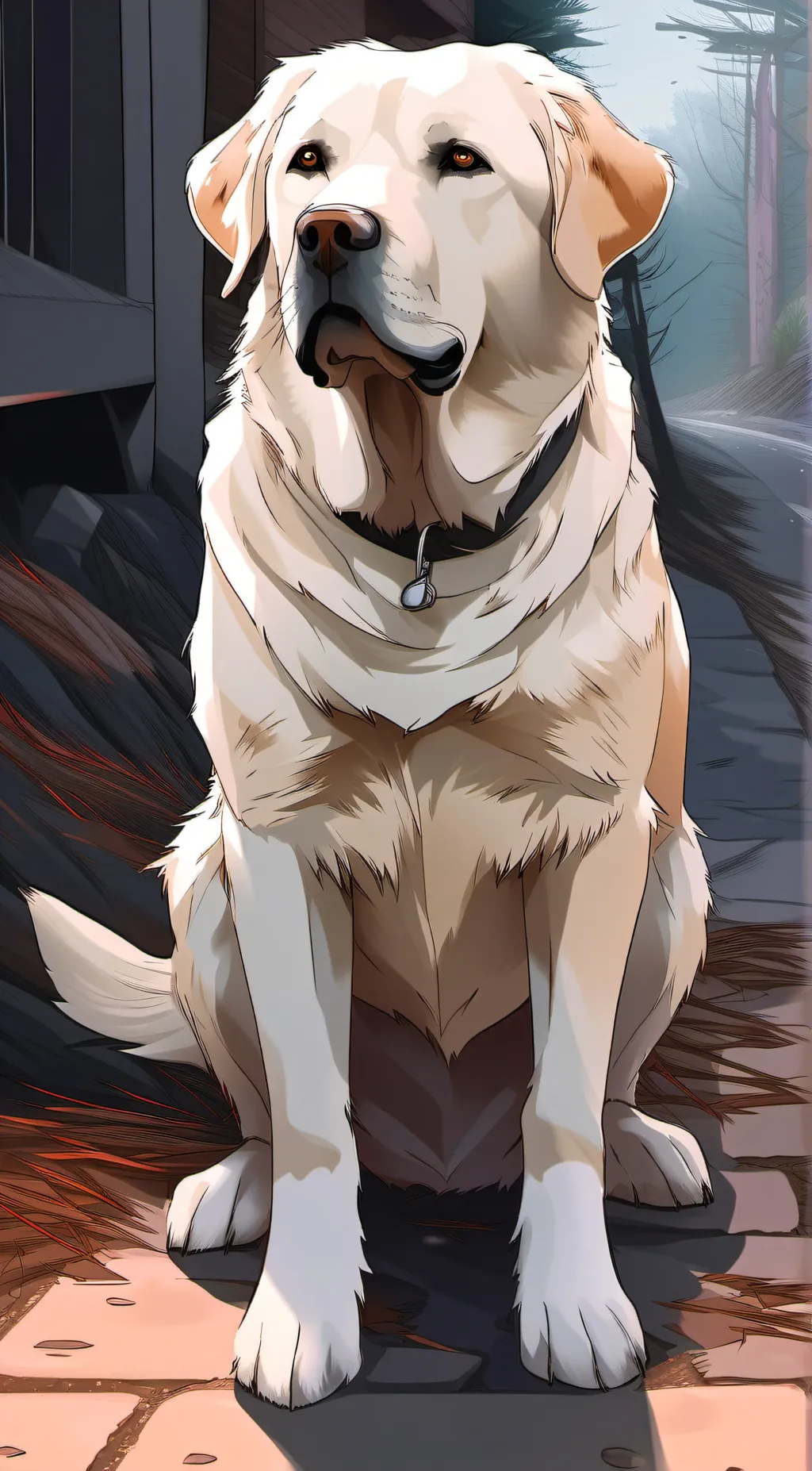ai character: Guard Dog background