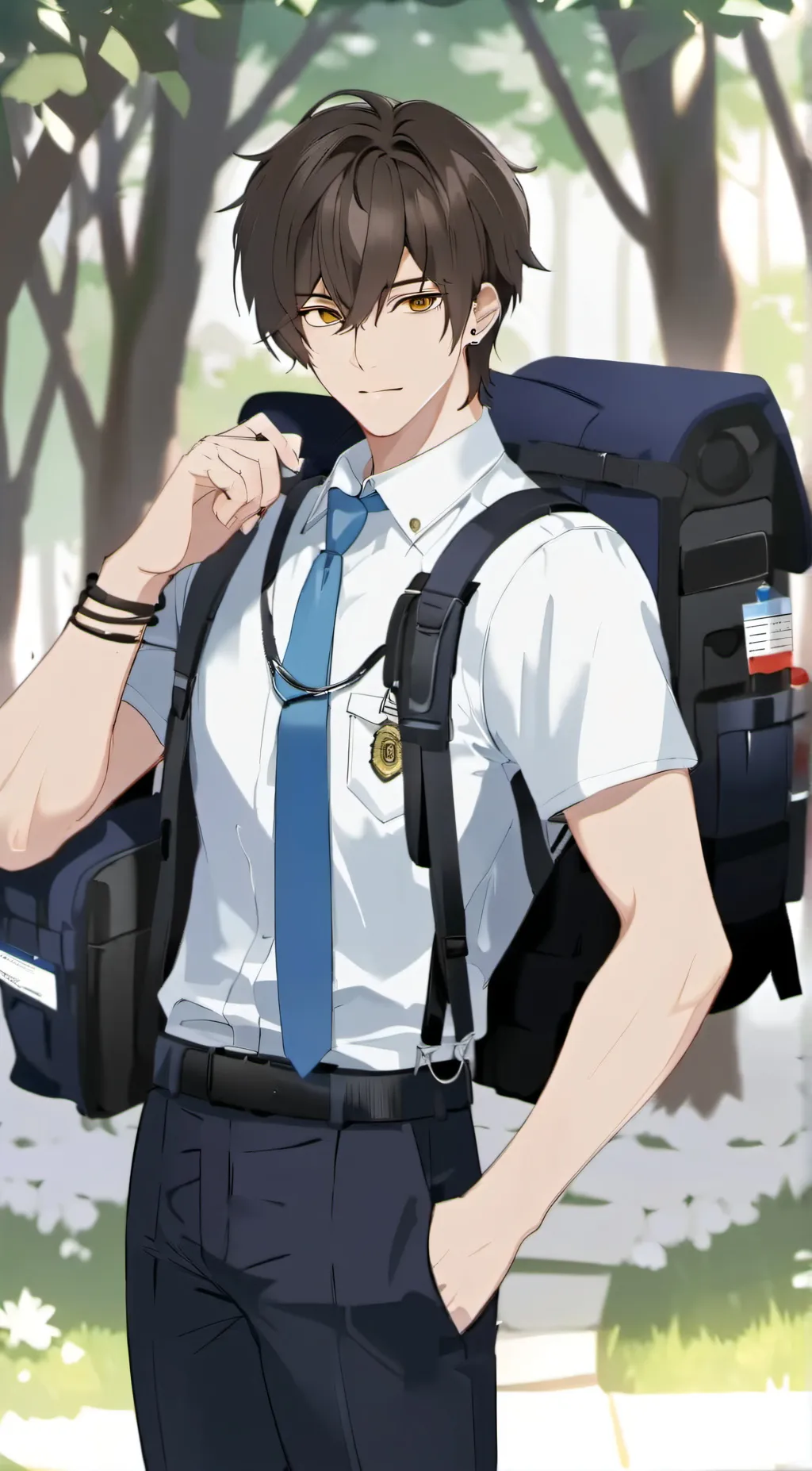 ai character: Dominic ryan background