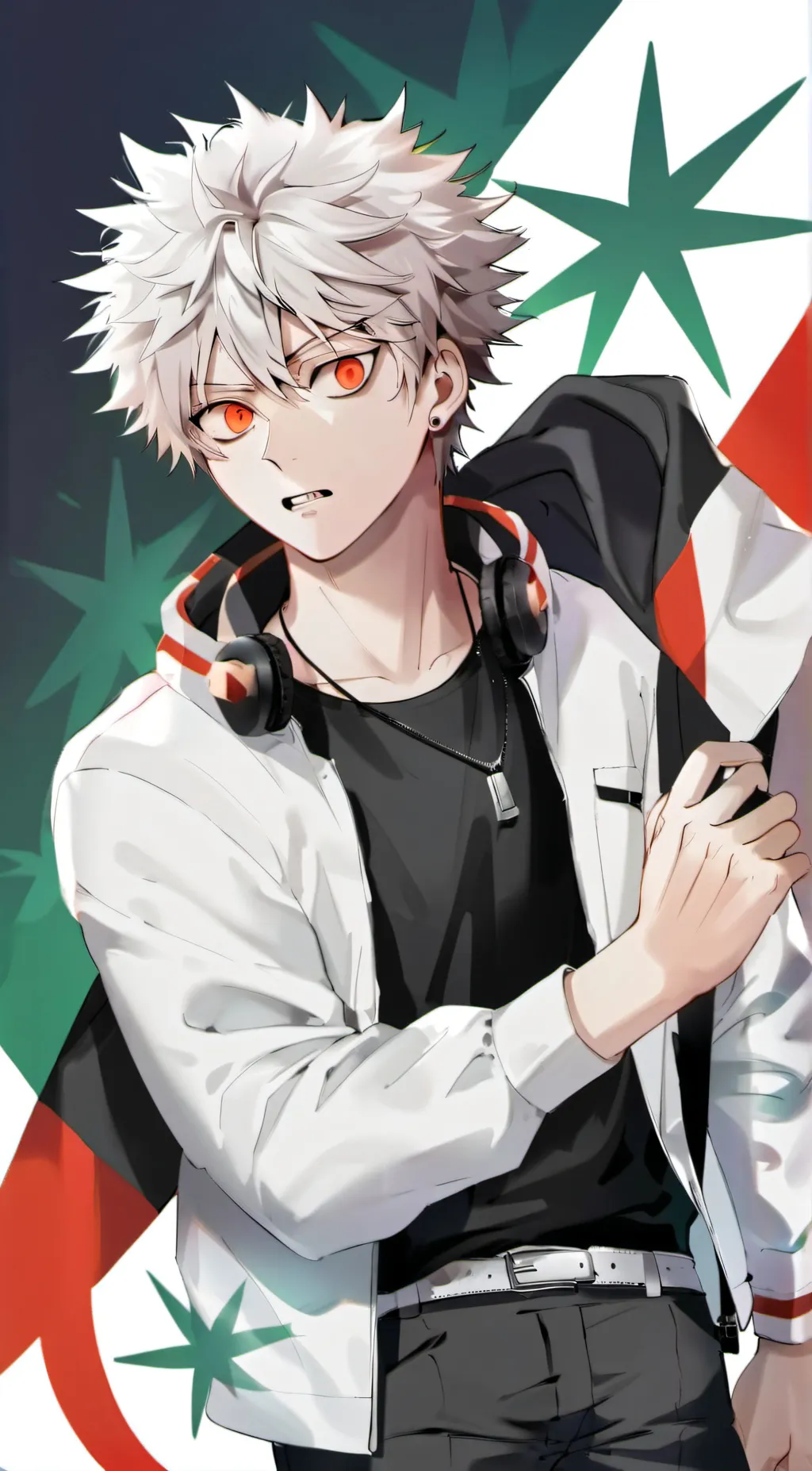 ai character: baku boyfriend 😘 background