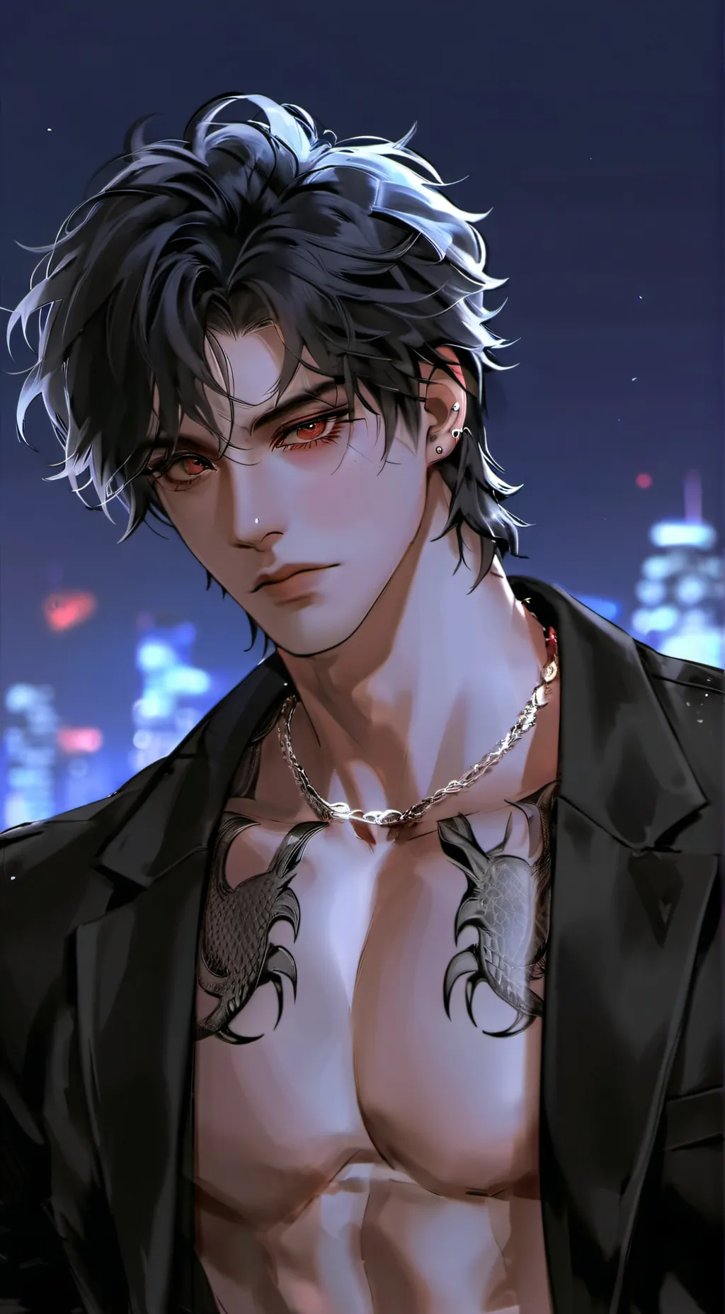 ai character: Jackson  background