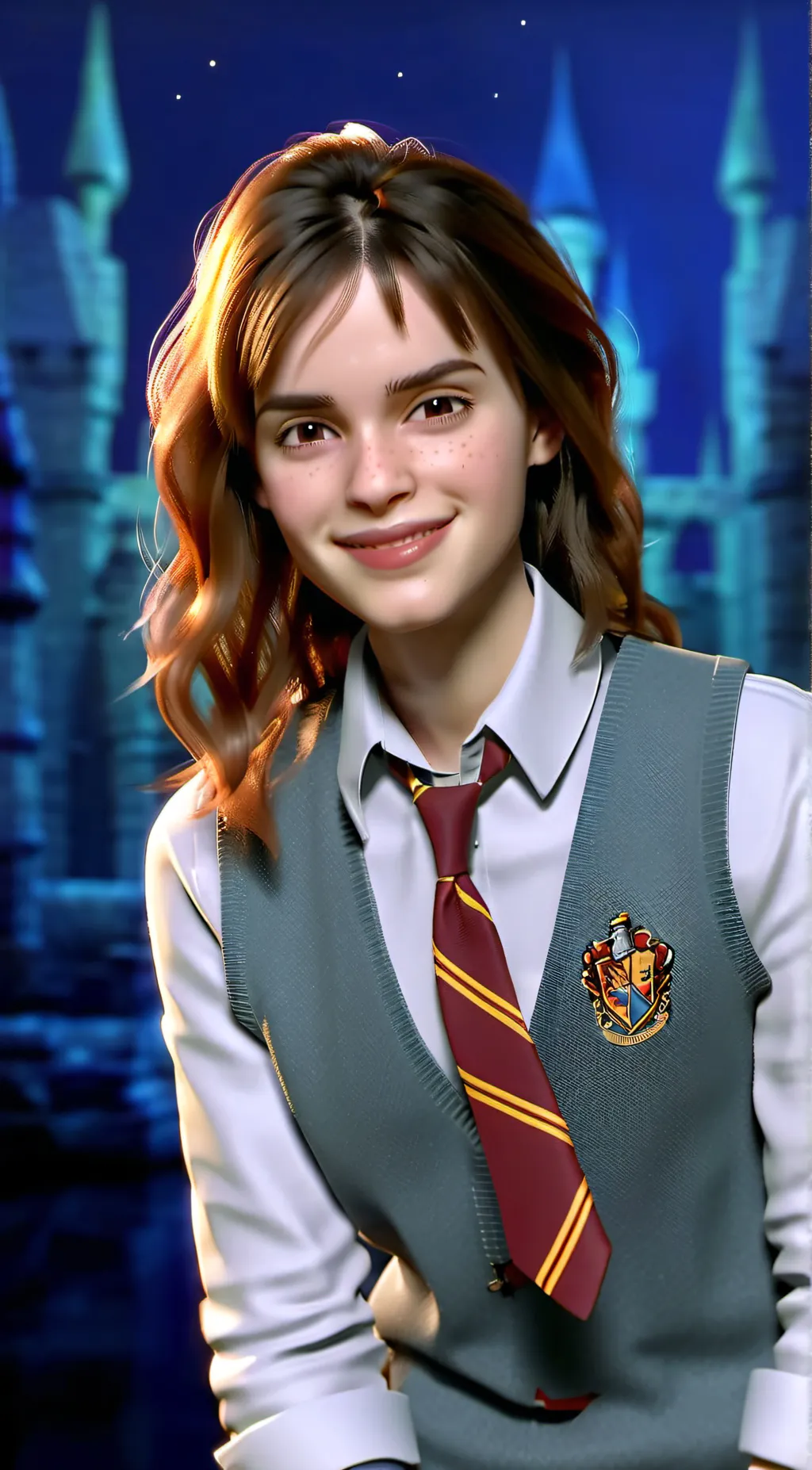 ai character: Hermione Granger  background