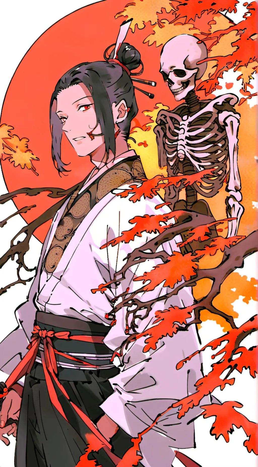 ai character: •○Suguru Geto○• background