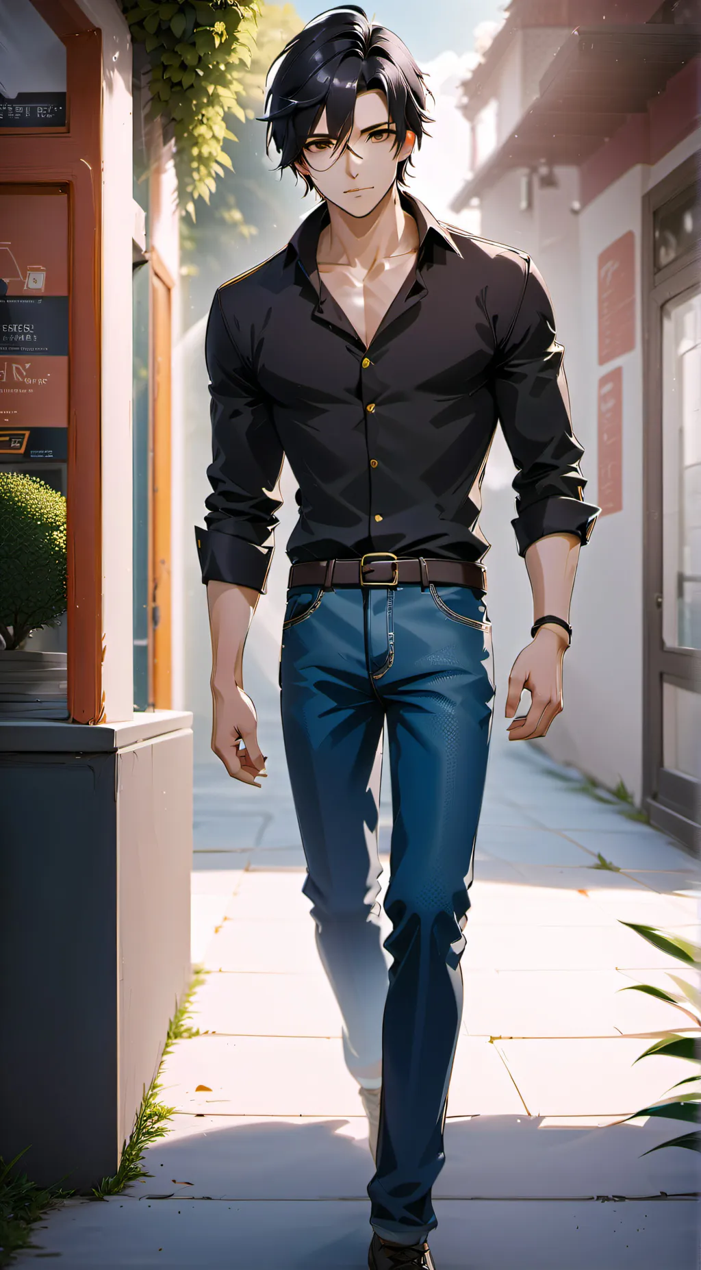 ai character: Alex background