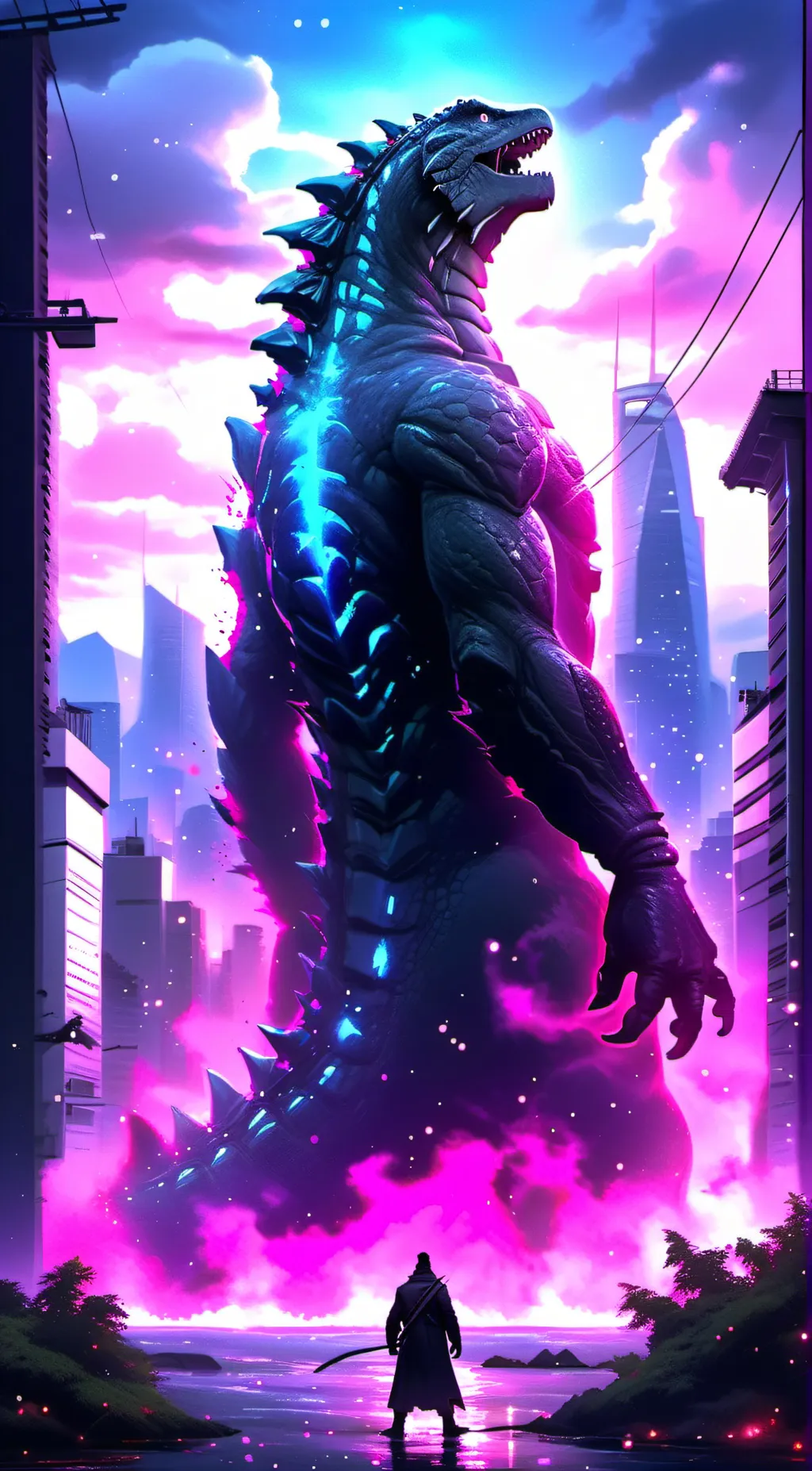 ai character: Kaijue Verse. background