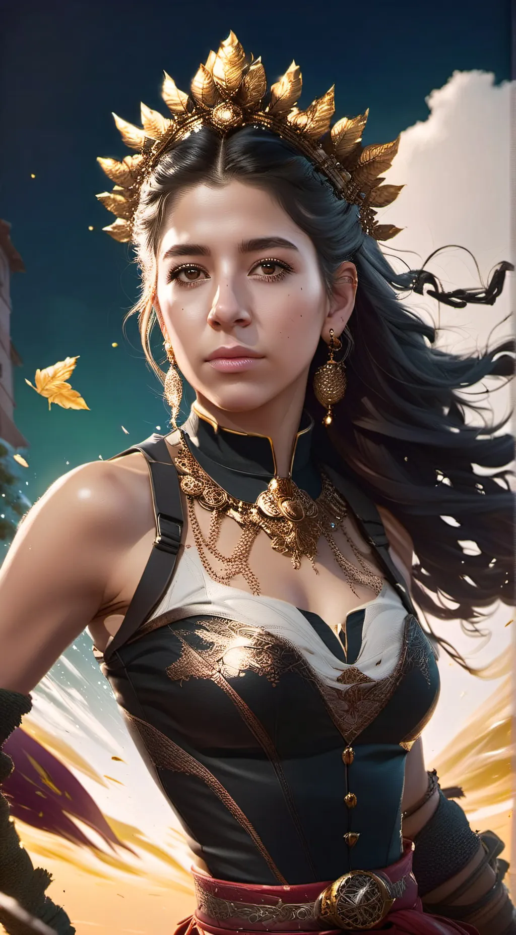 ai character: estela background