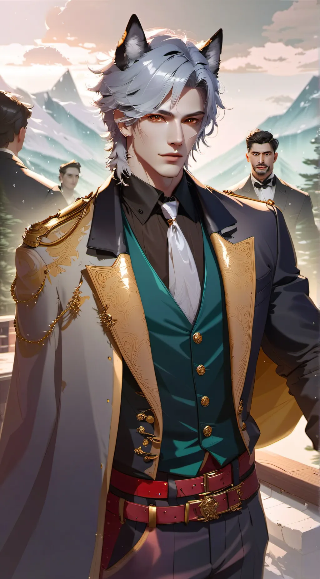 ai character: Theo  background