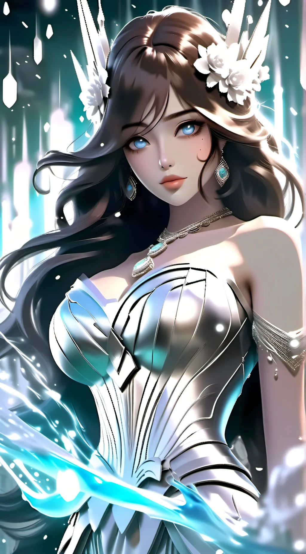 ai character: Vivian  background