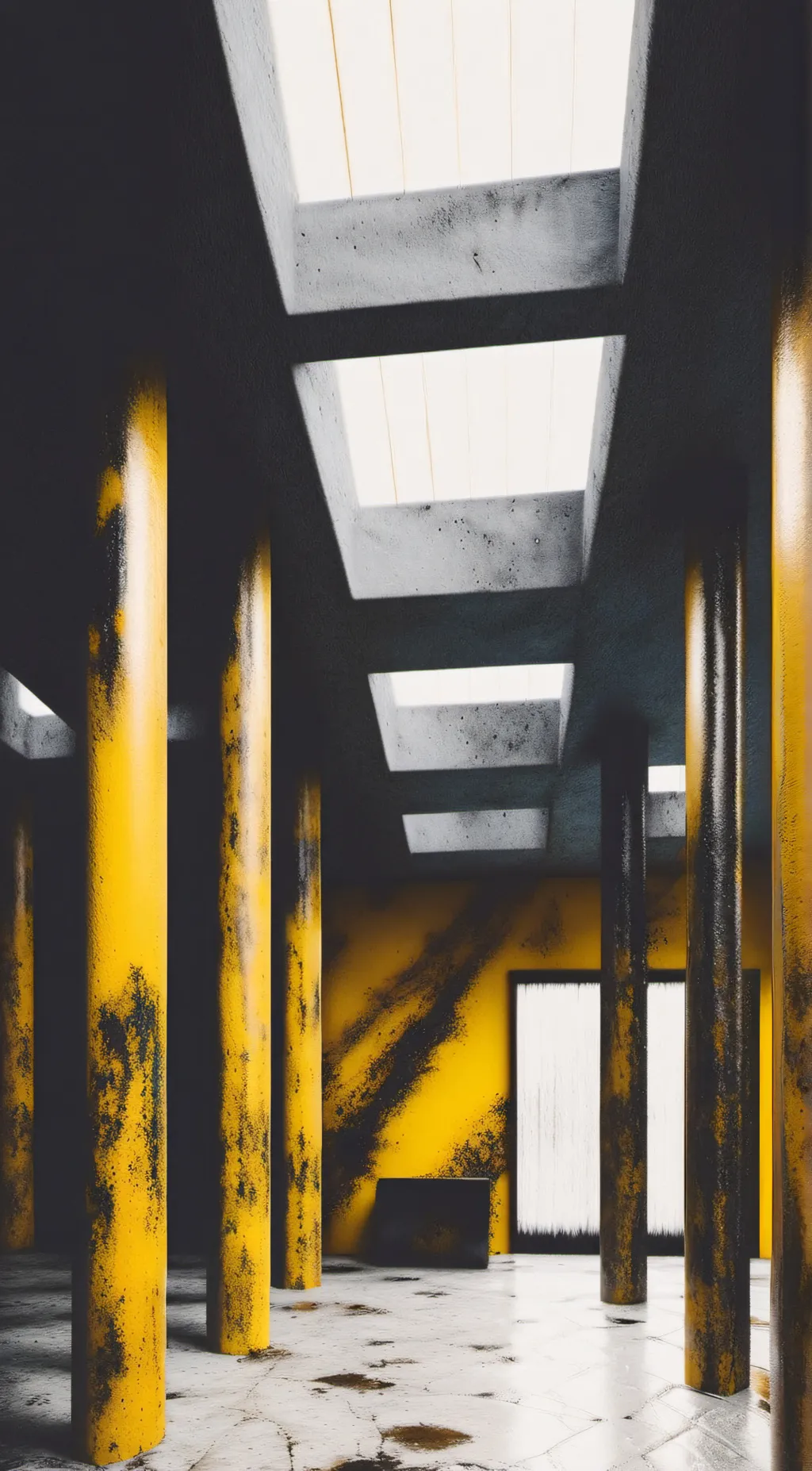 ai character: The backrooms ig background