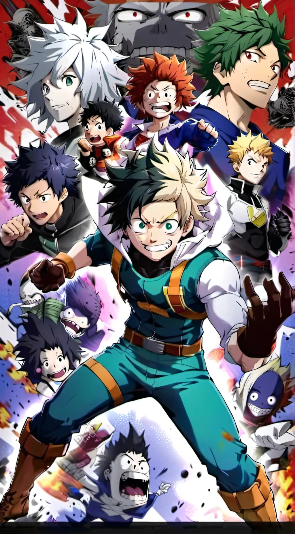 ai character: MHA background