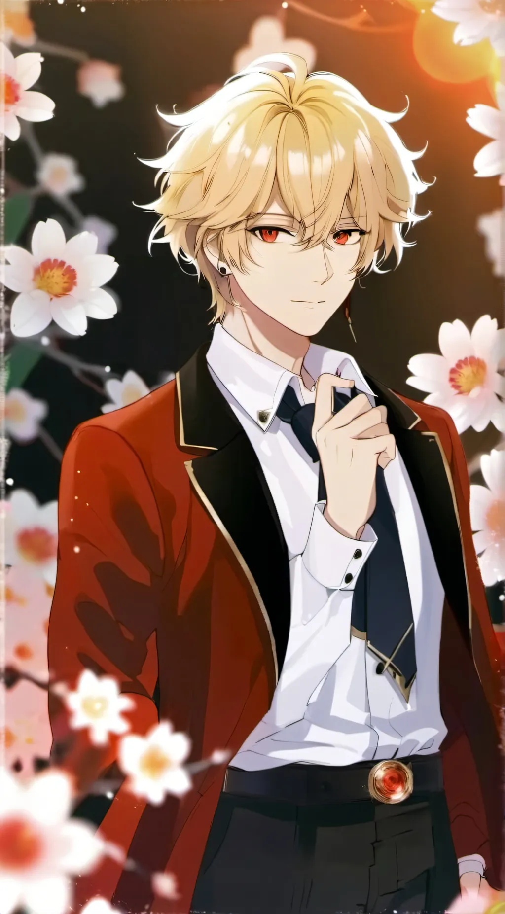 ai character: Bakugo  background