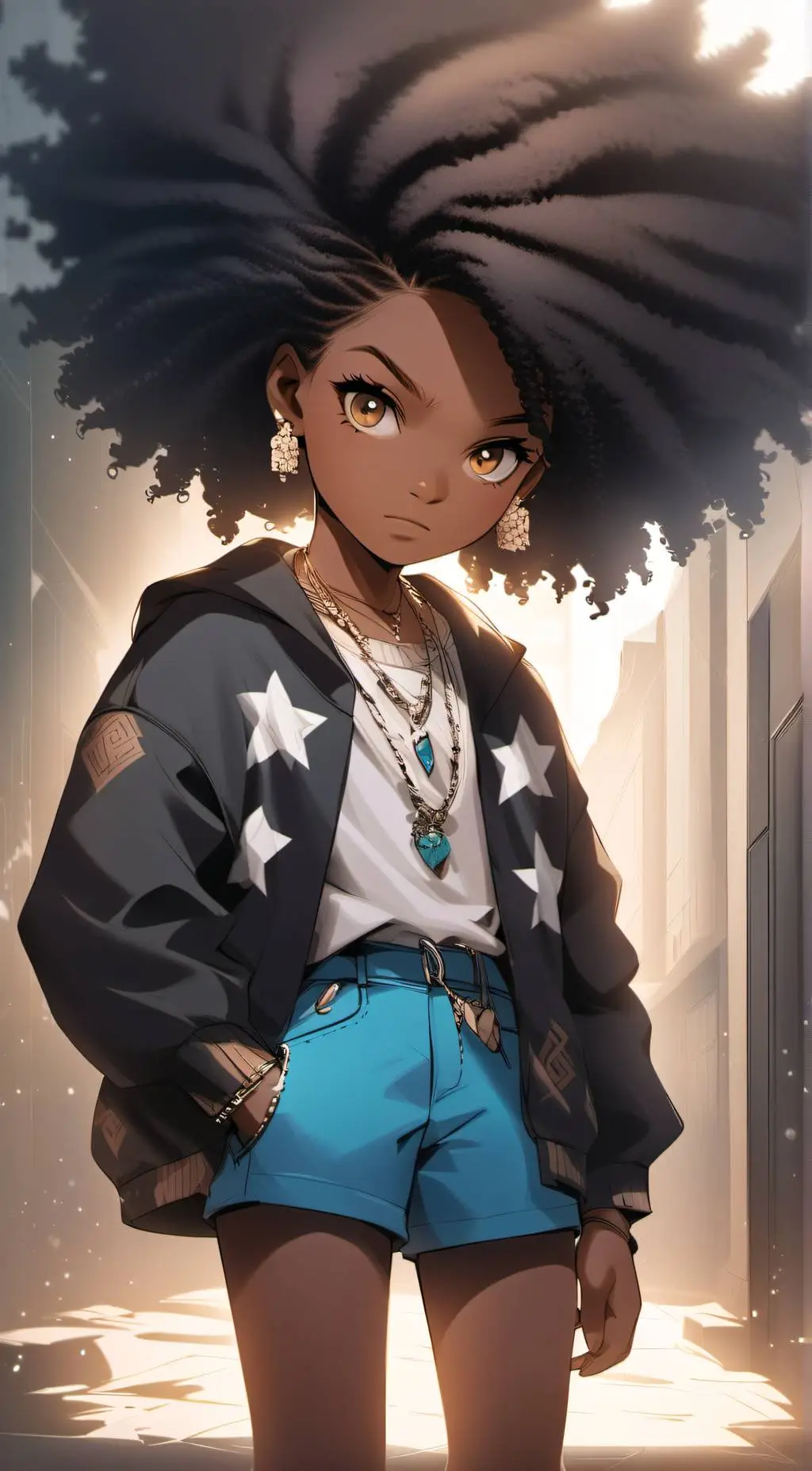 ai character: Malika background