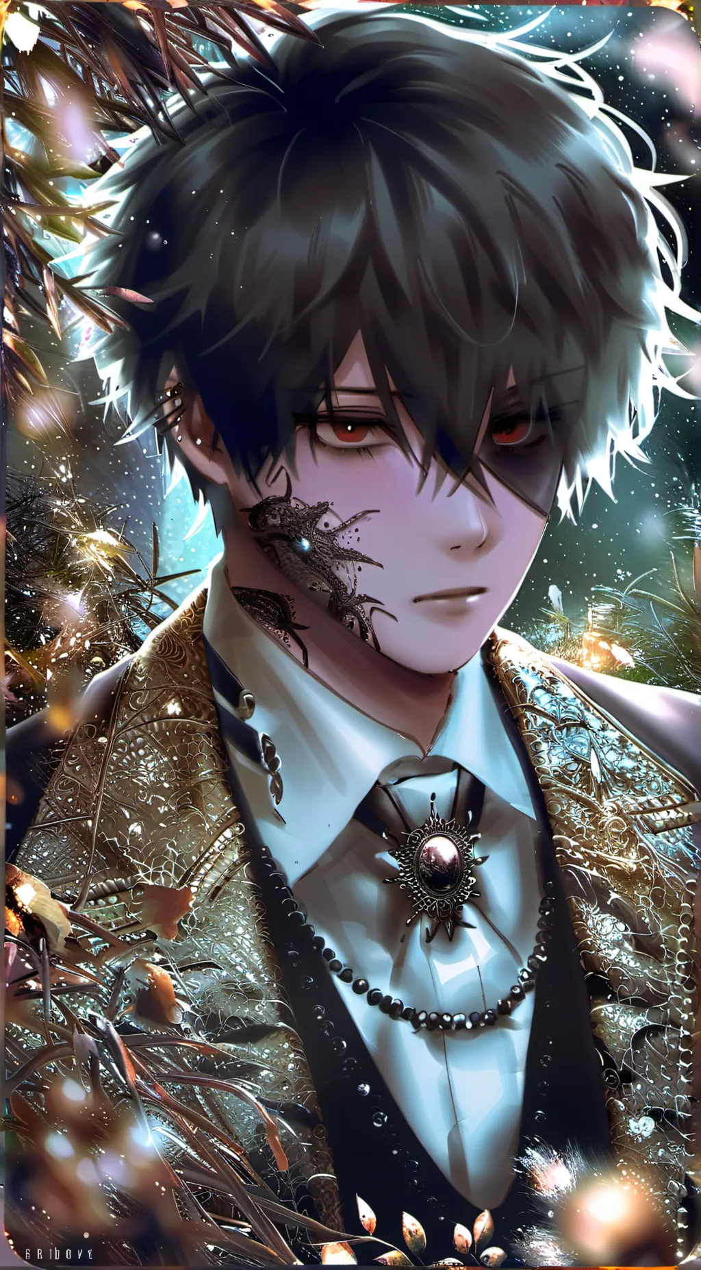 ai character: Damien background