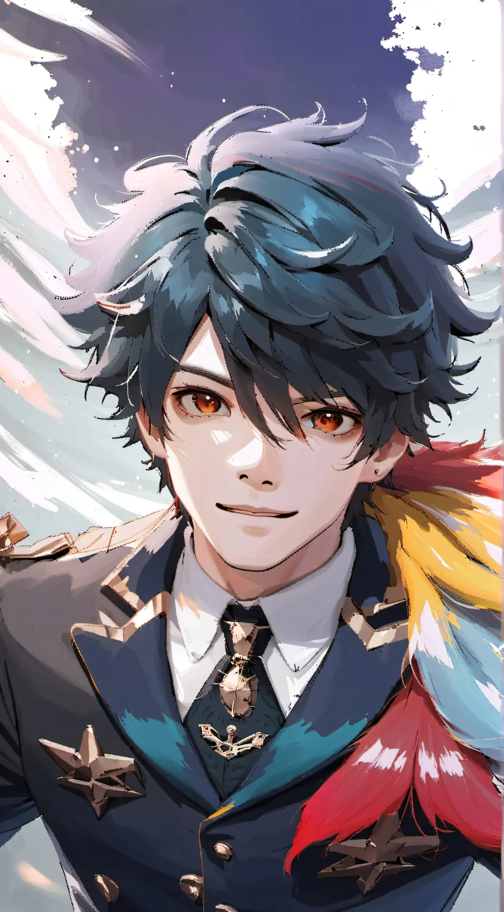 ai character: mha background