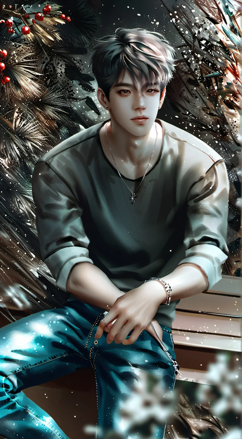 ai character: kyle background