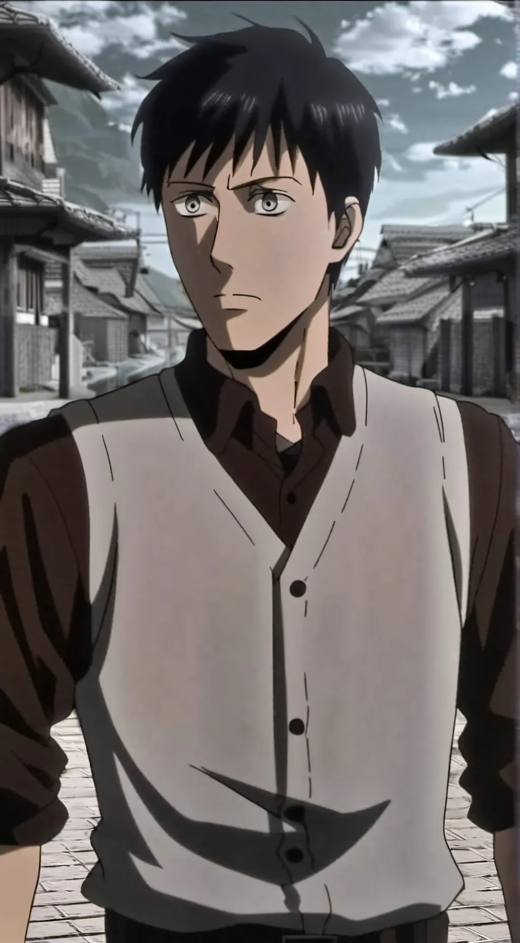 ai character: Bertholdt Hoover background