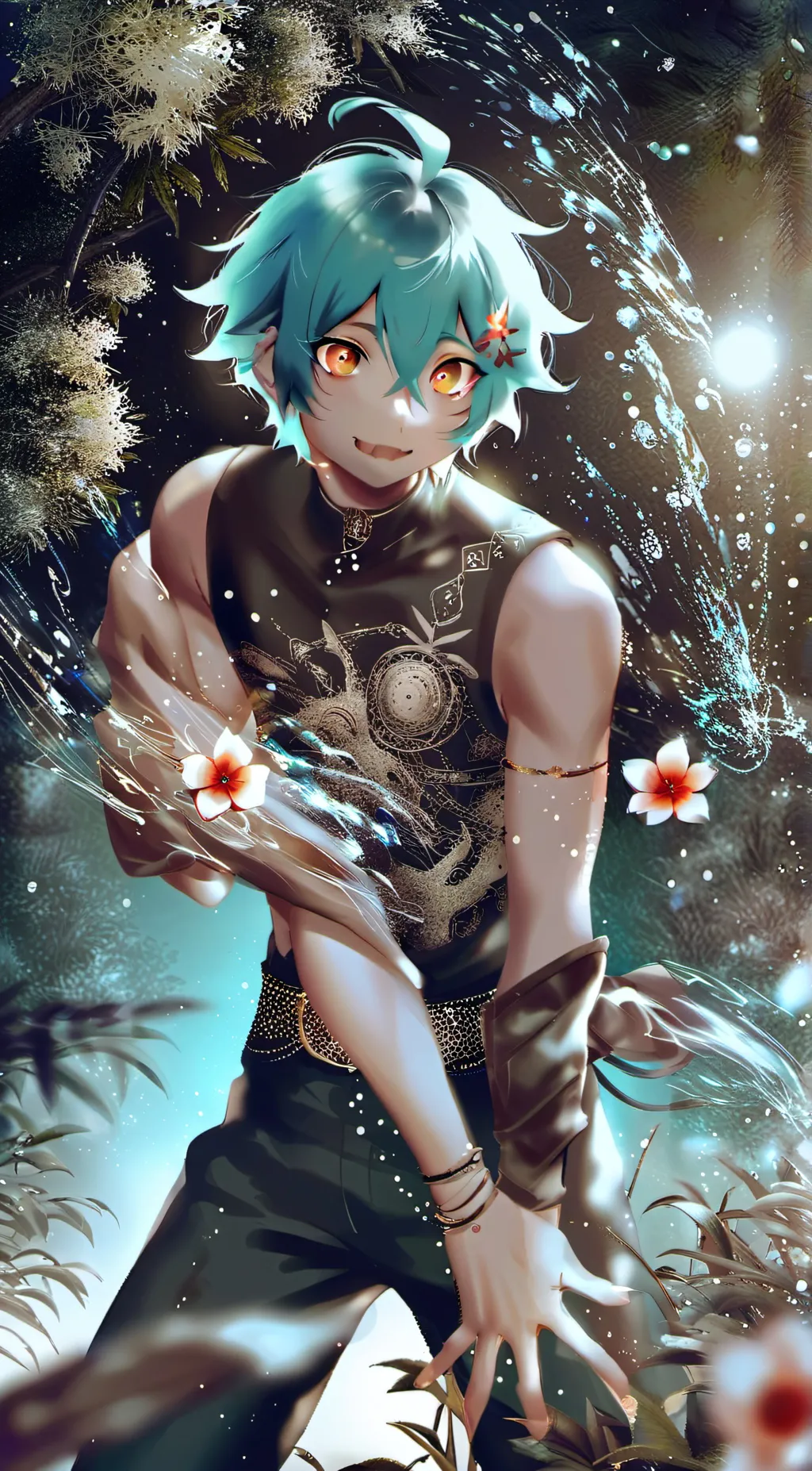 ai character: Ikigai background