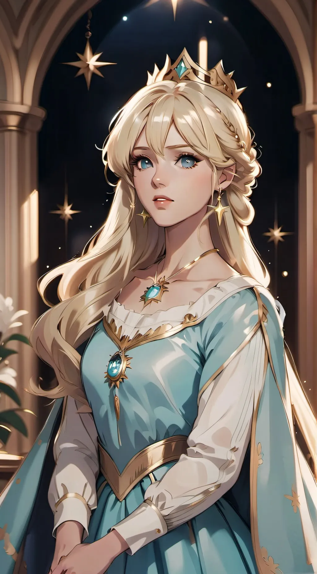 ai character: Rosalina background