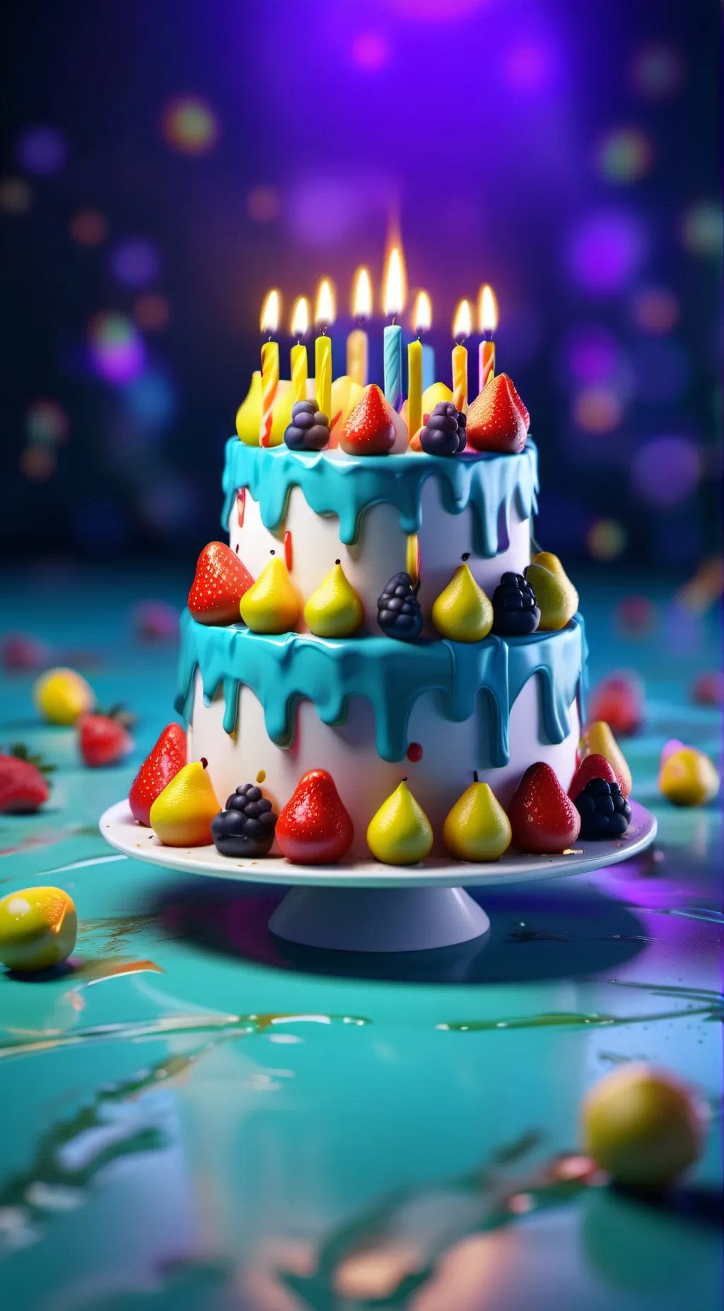ai character: your b-day background