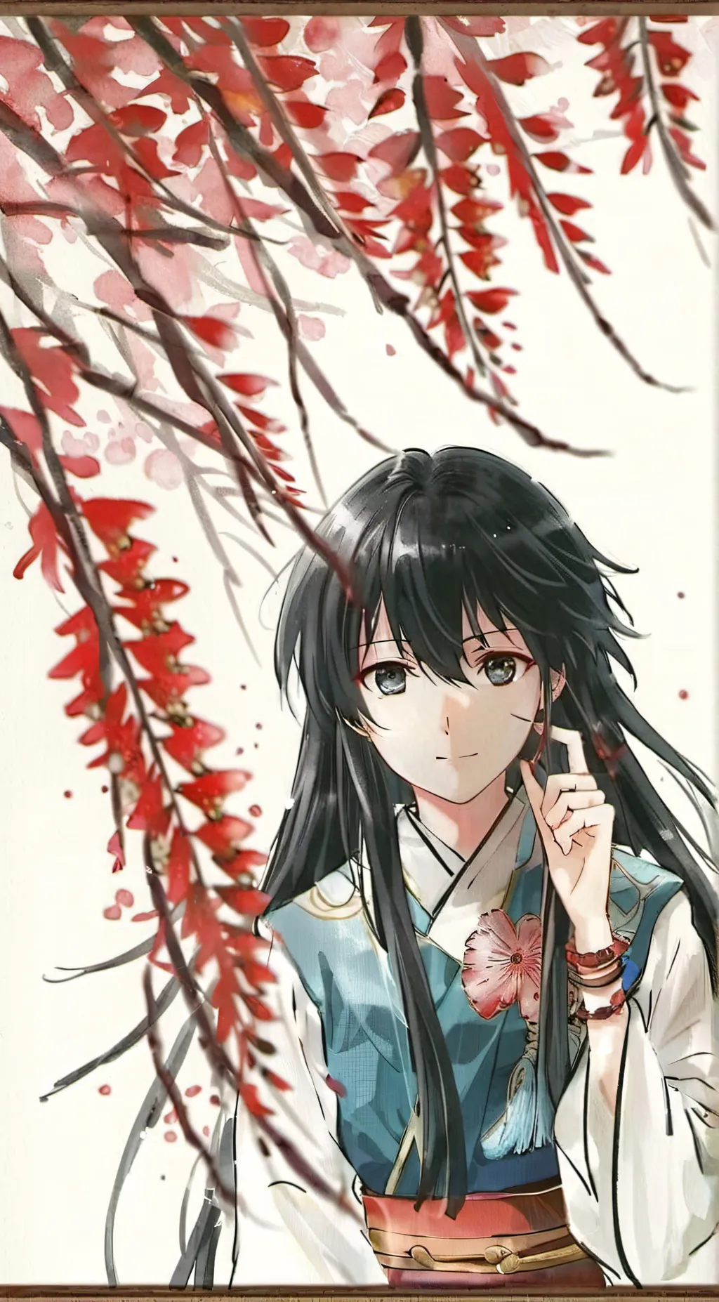 ai character: Muichiro  background