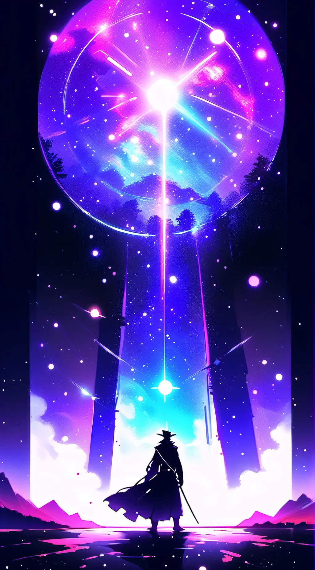 ai character: GOD  background