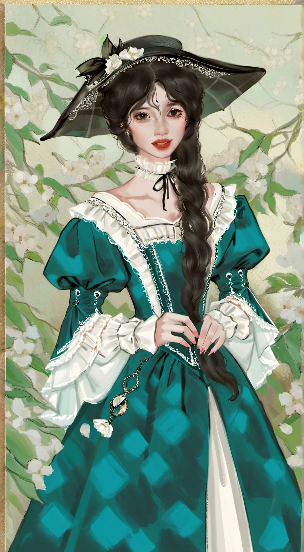 ai character: Opal Anastasia☆ background