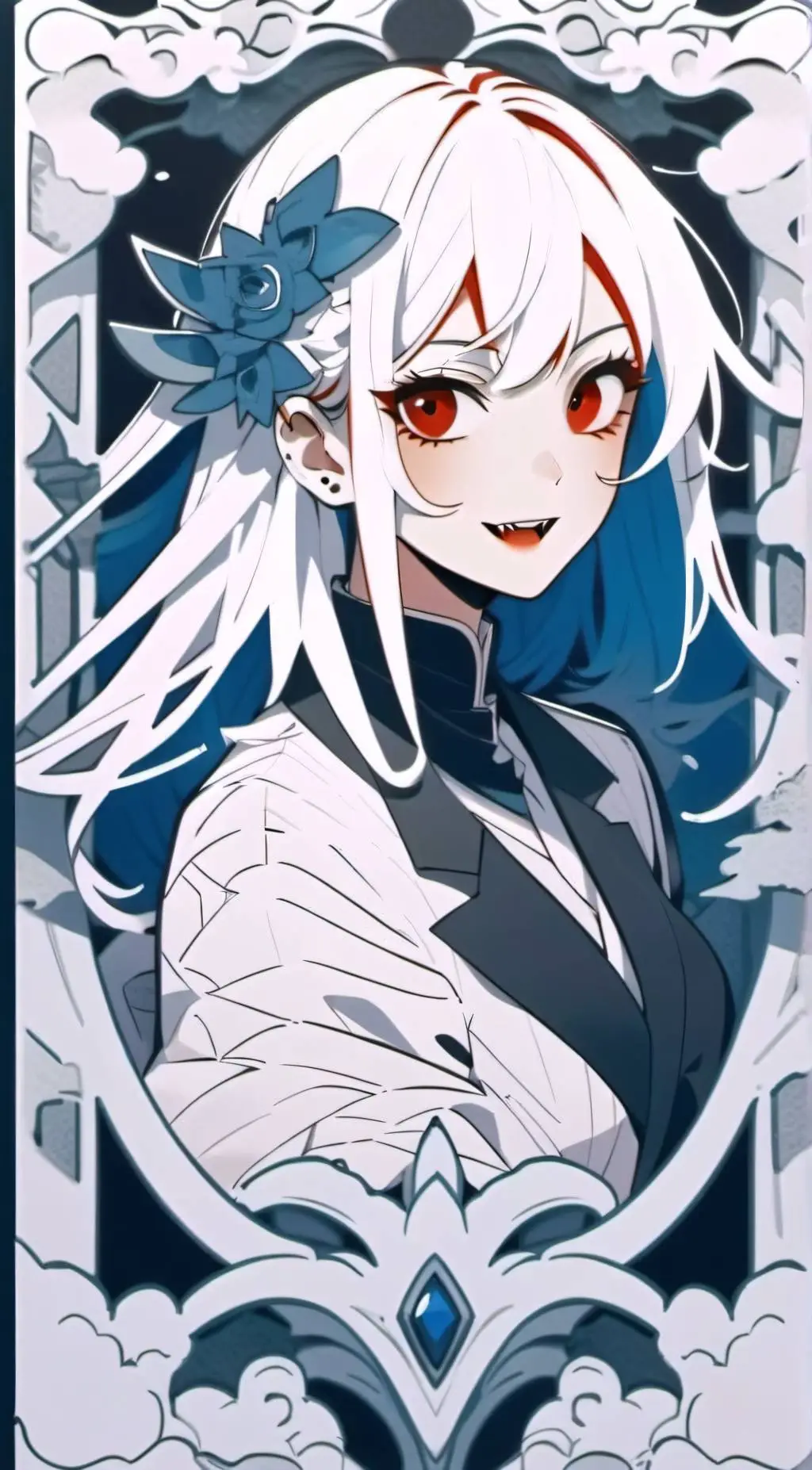 ai character: Gametoons Red background