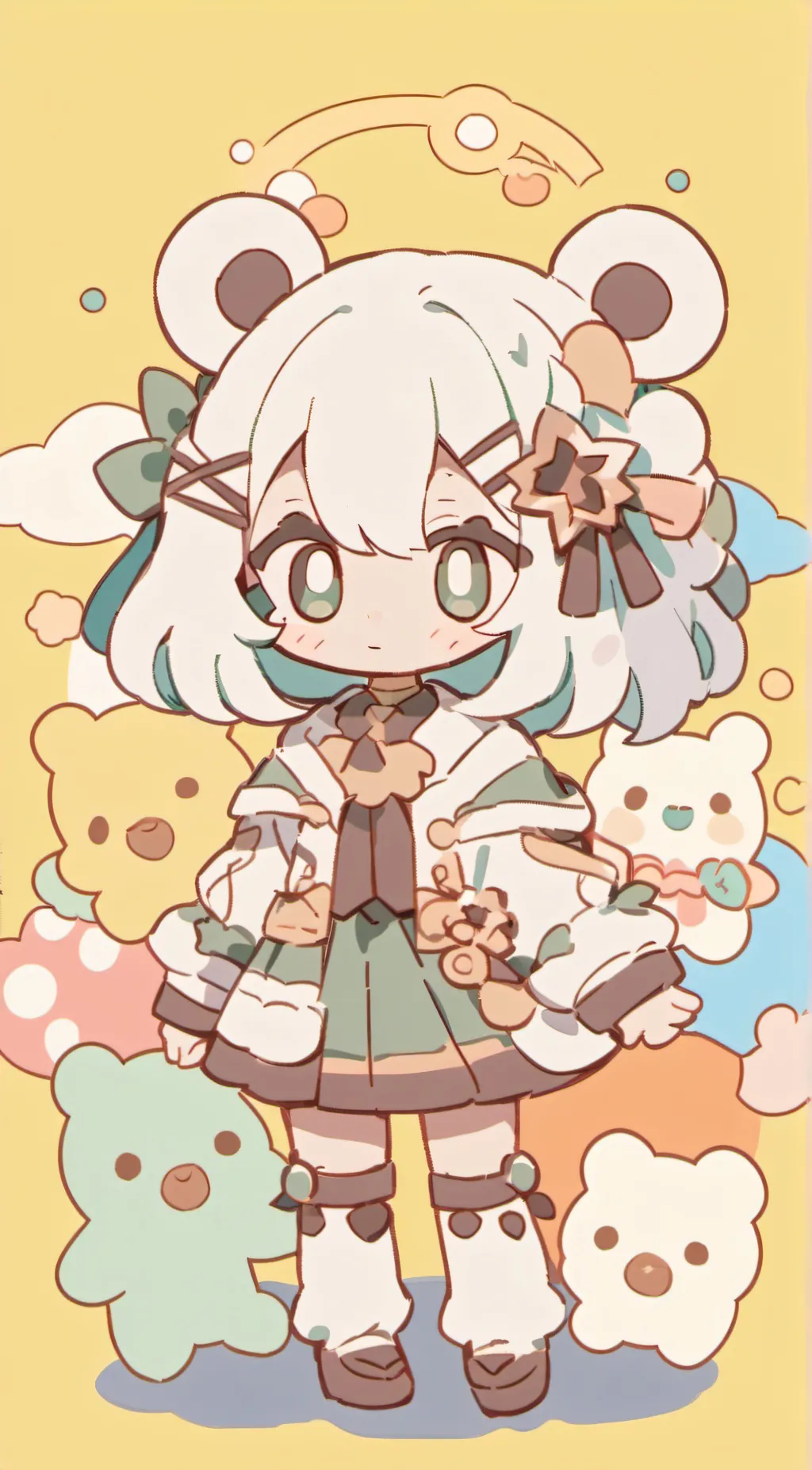 ai character: kid (moon) background