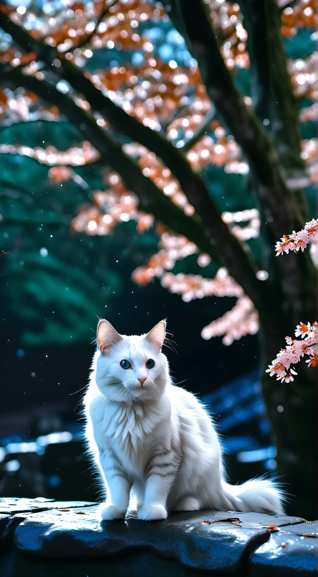 ai character: Angel dusts cat background