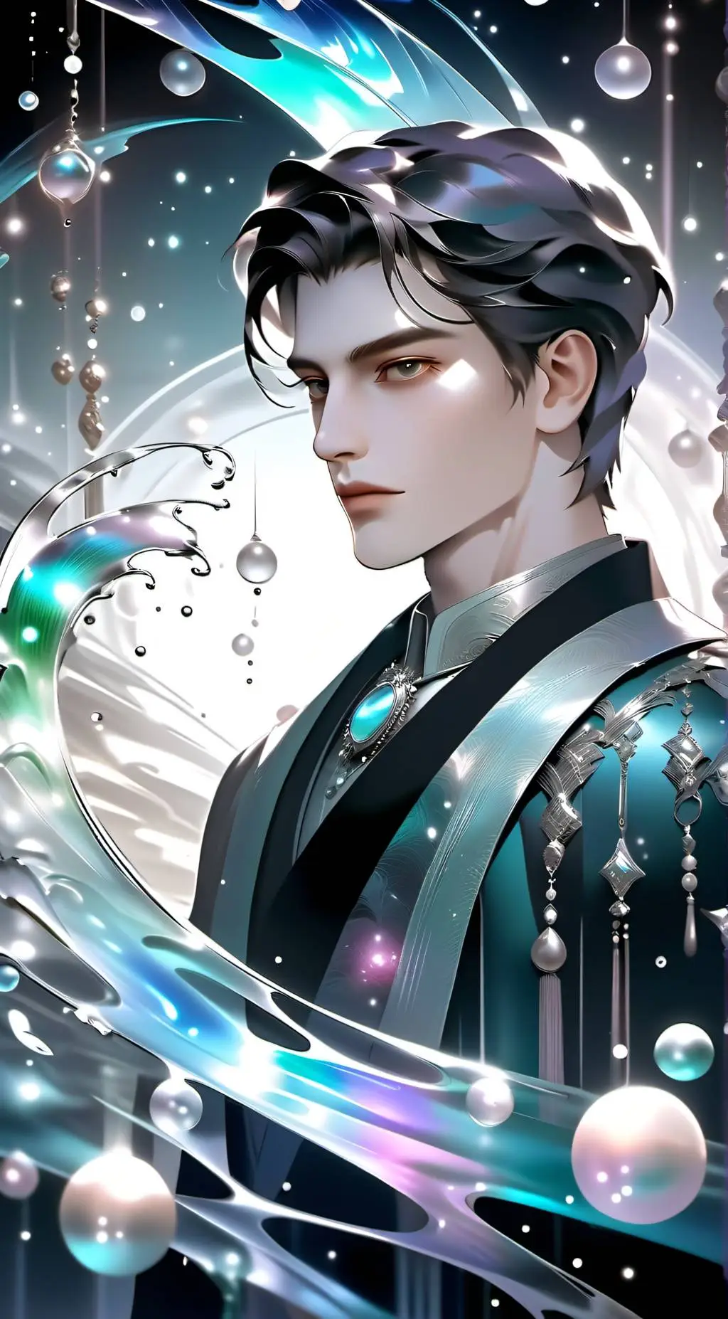 ai character: logo background