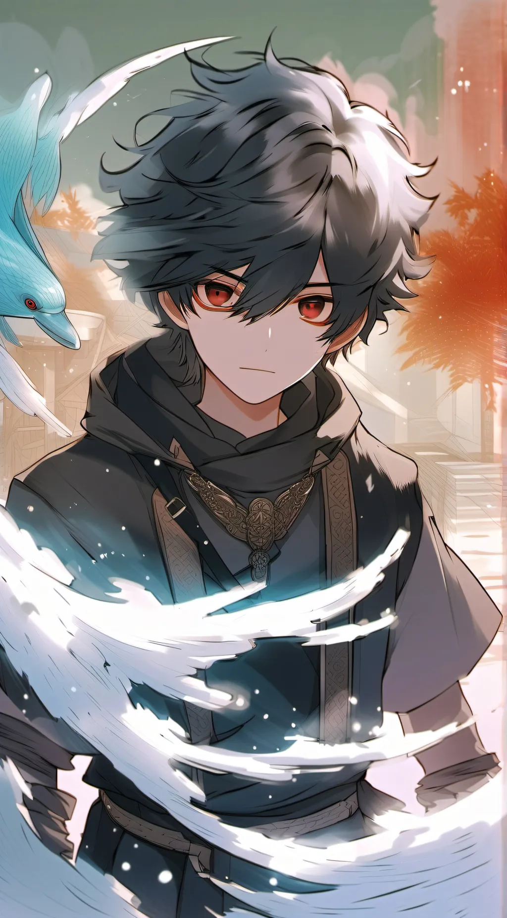 ai character: Evan background