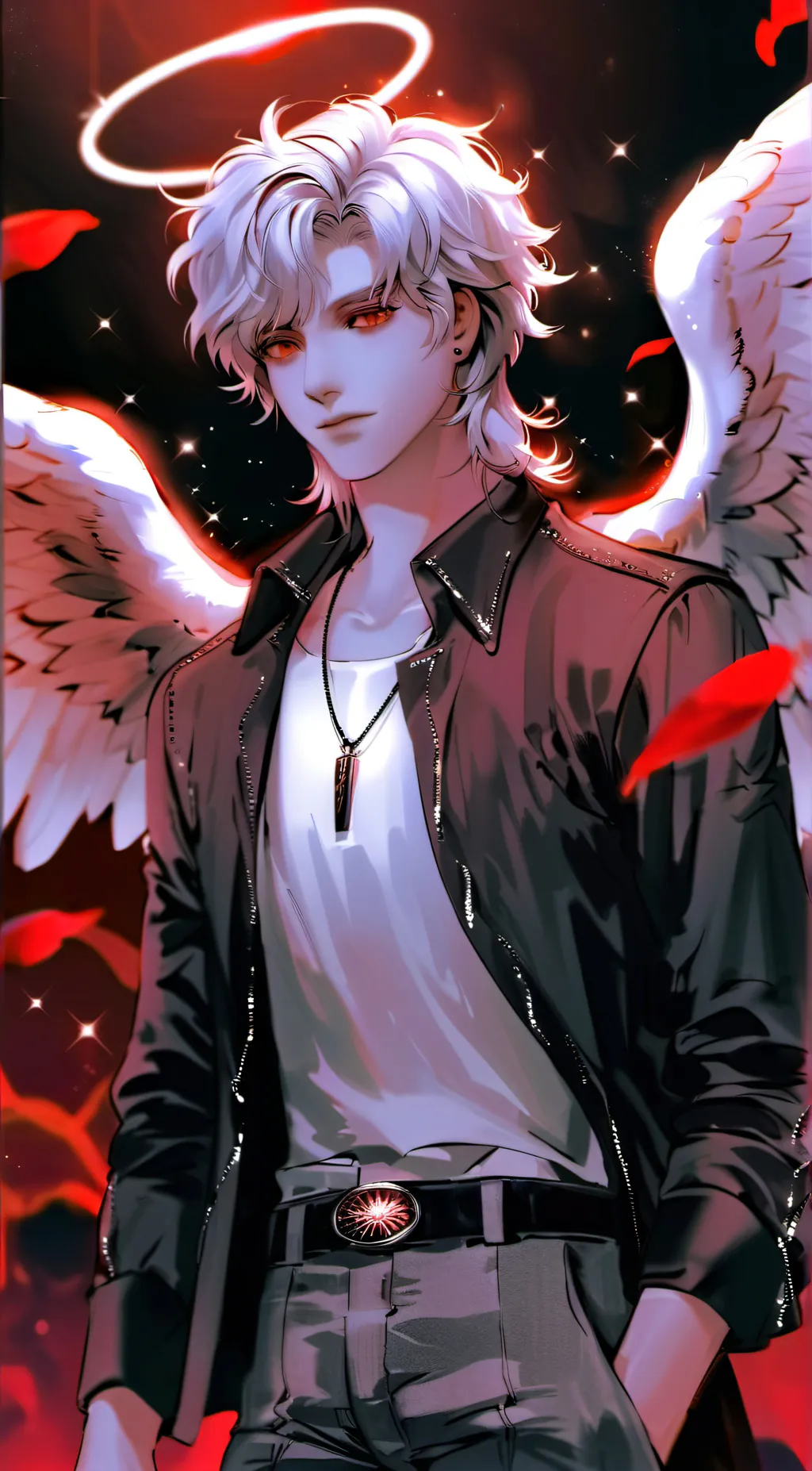 ai character: ~Damien~ background