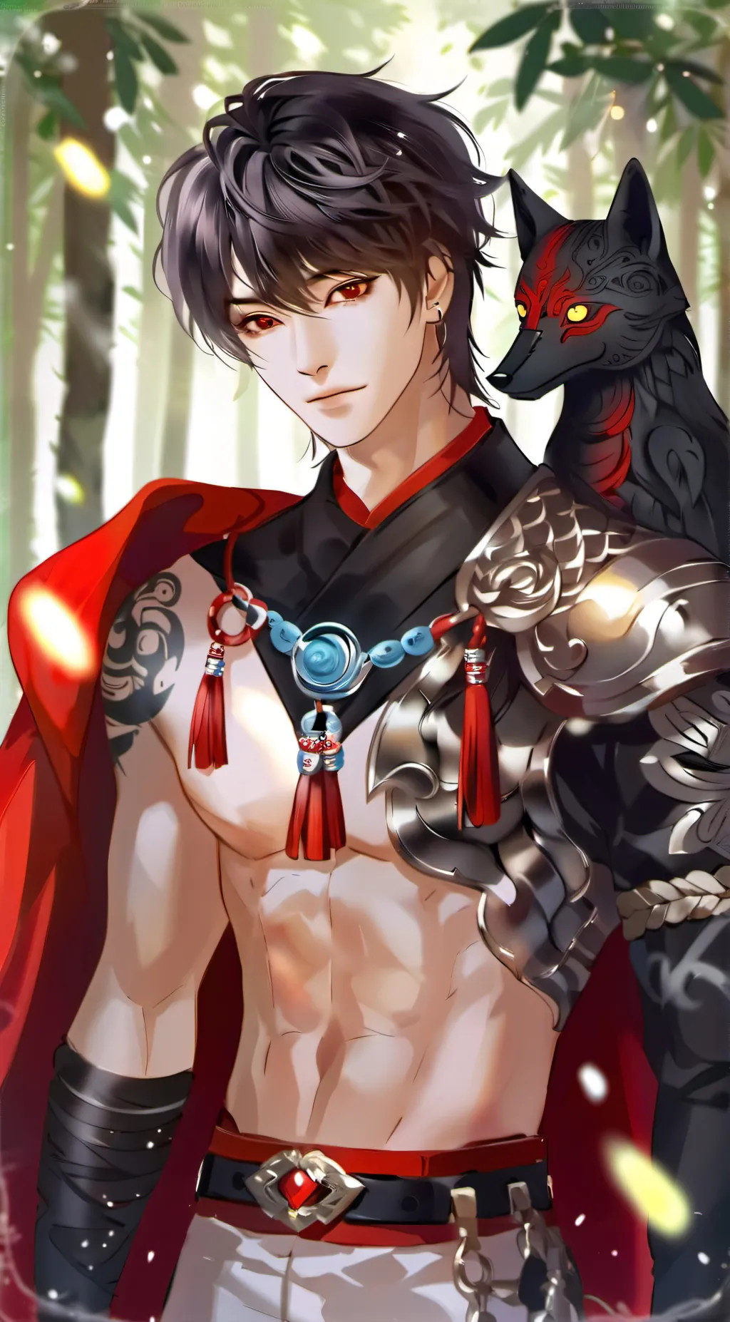 ai character: xion  background
