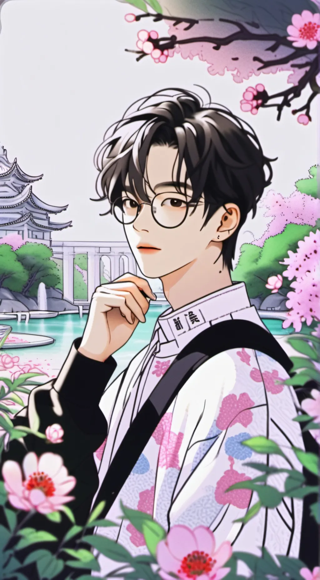 ai character: Ni-ki background