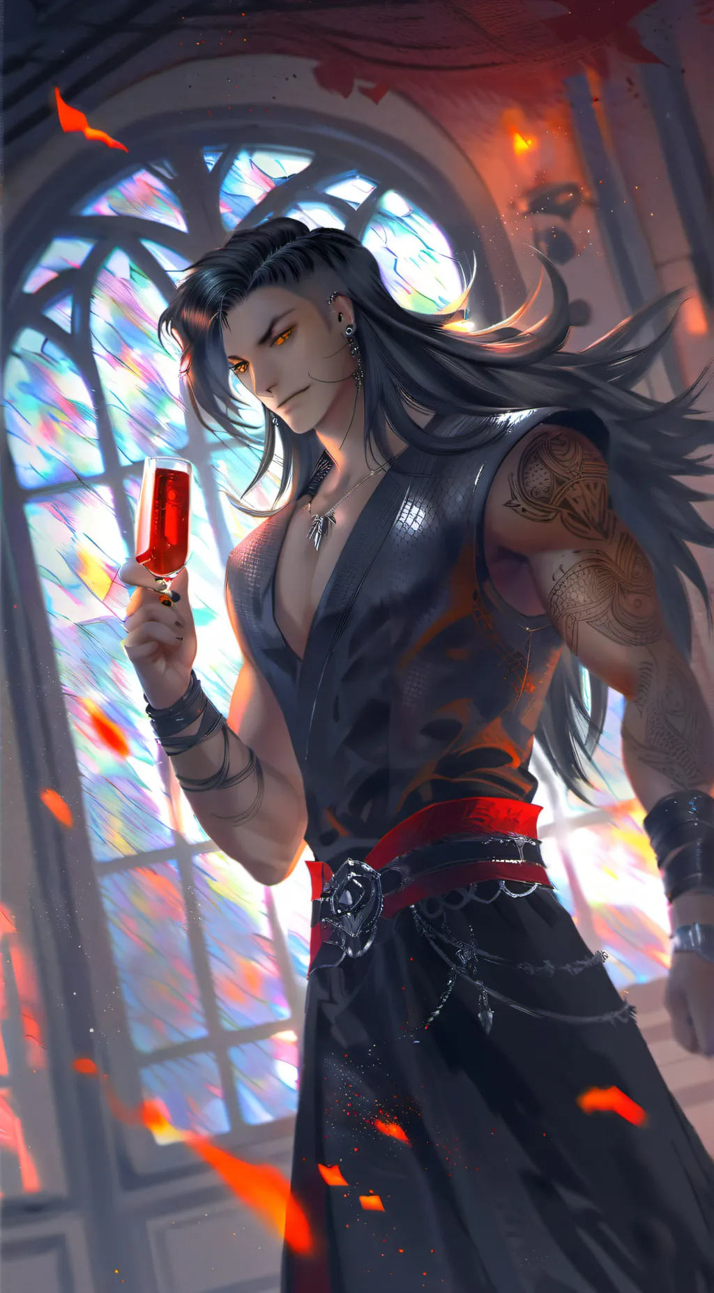 ai character: Arado Denmatri background