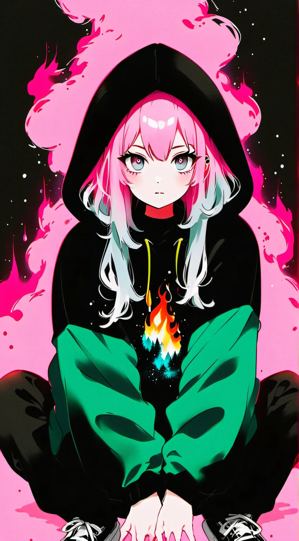 ai character: MHA Bodyguard  background