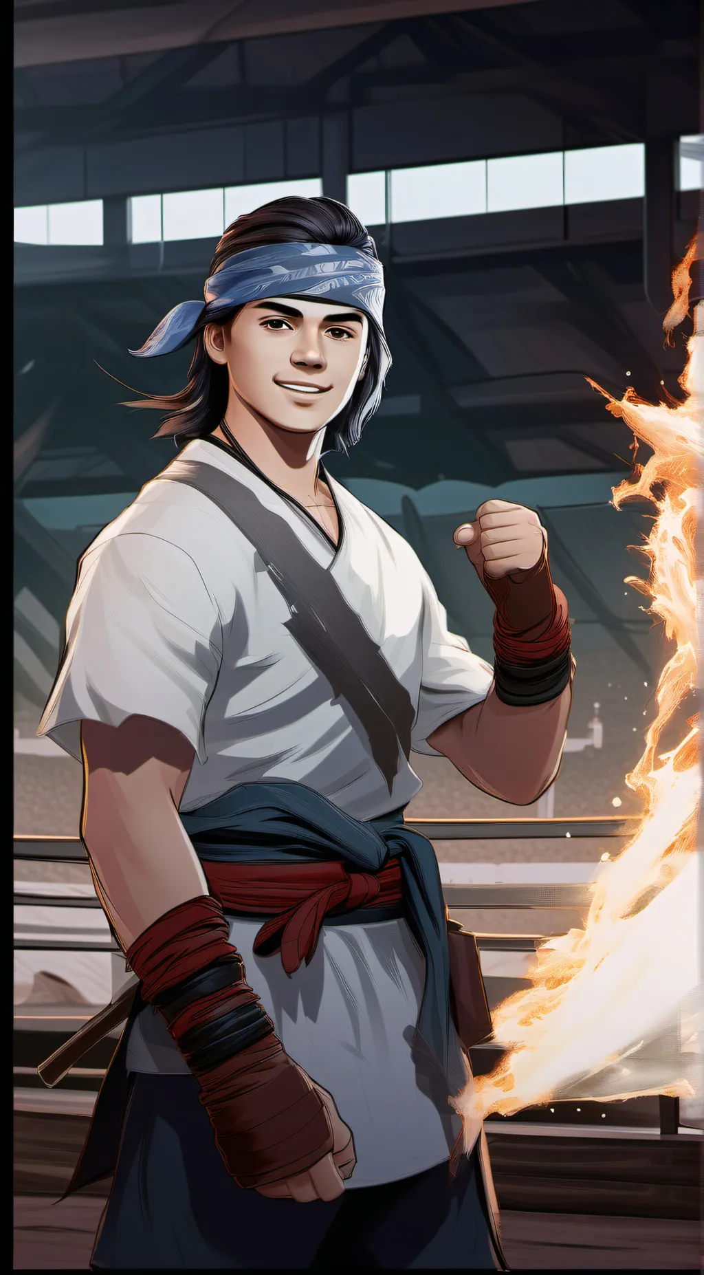 ai character: "I TRIED!" angst  background