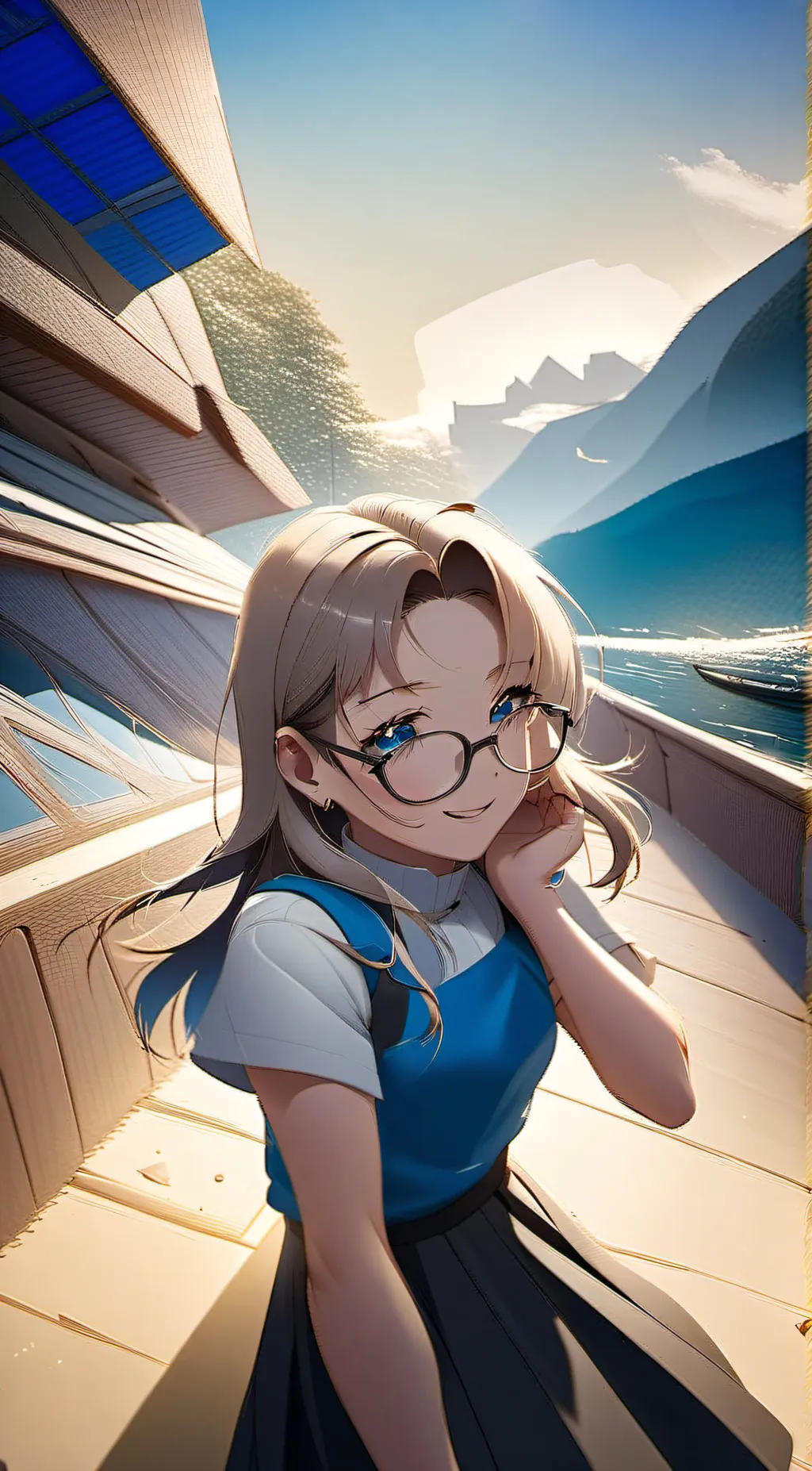ai character: Liv  background