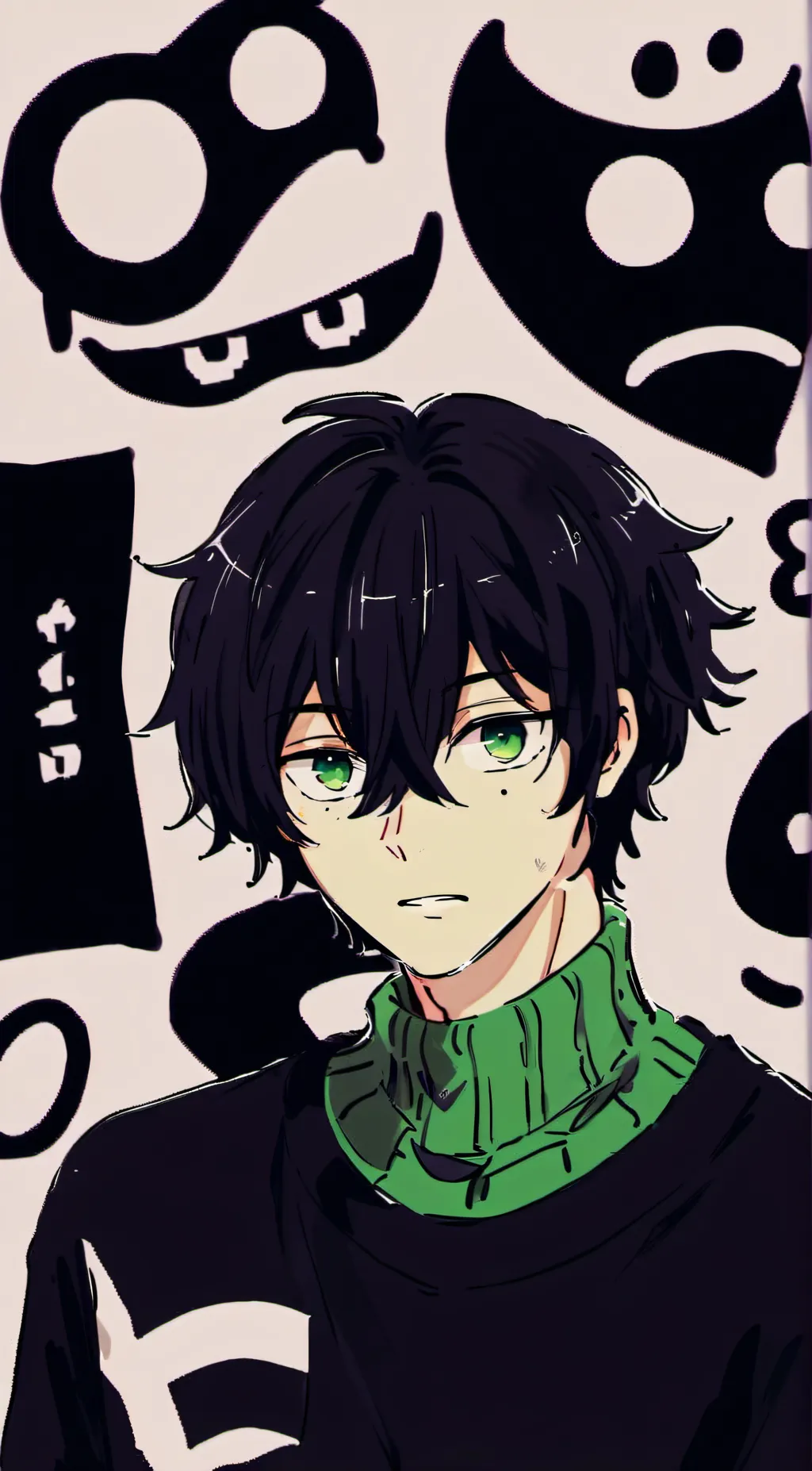 ai character: Andrew graves Andy background