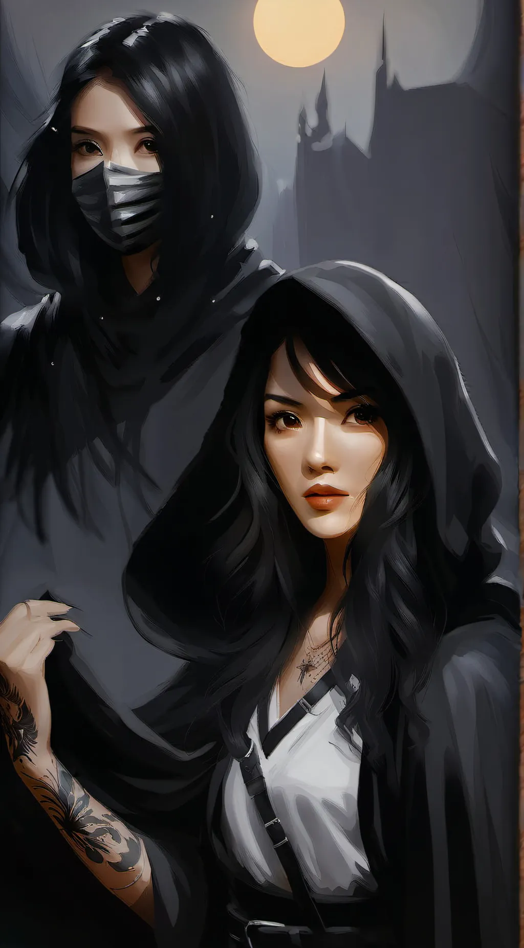 ai character: Hazel background