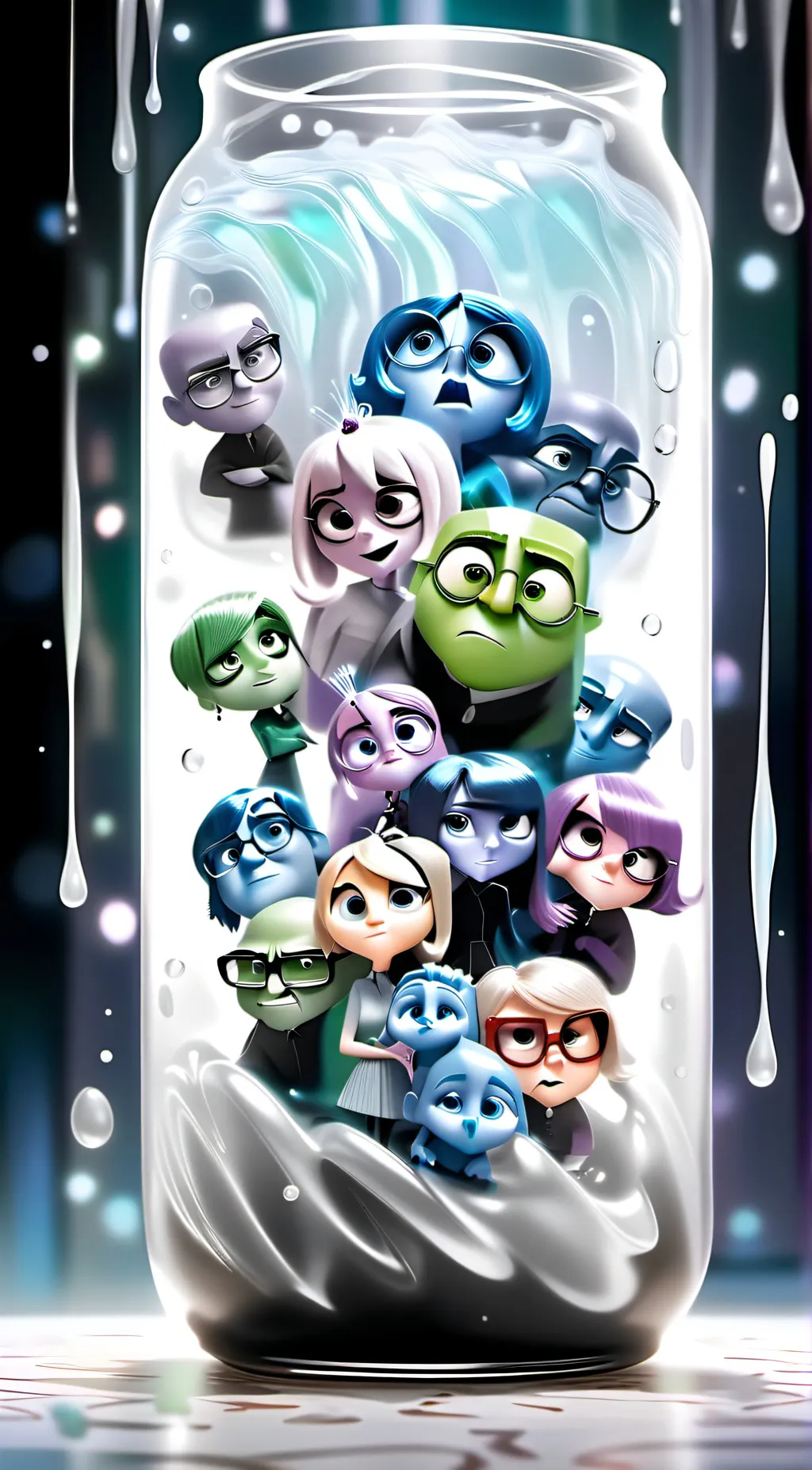 ai character: inside out 2 background