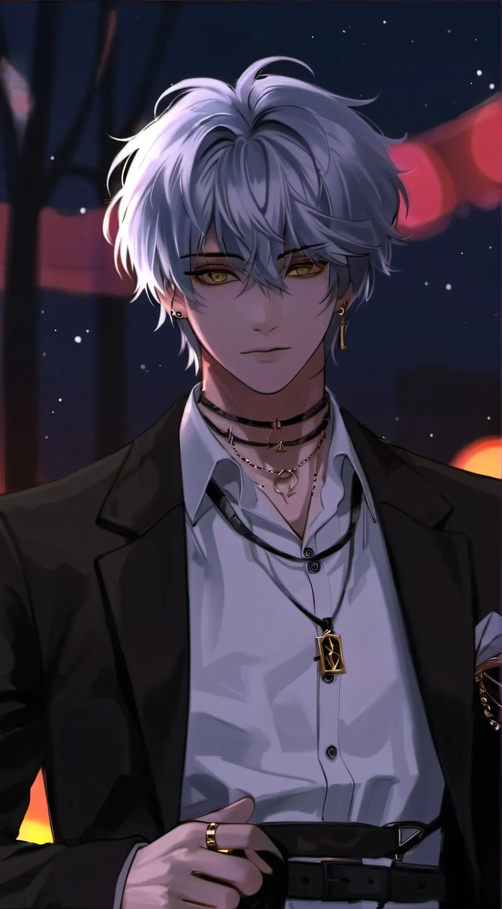 ai character: 🤍Lloyd💛 background