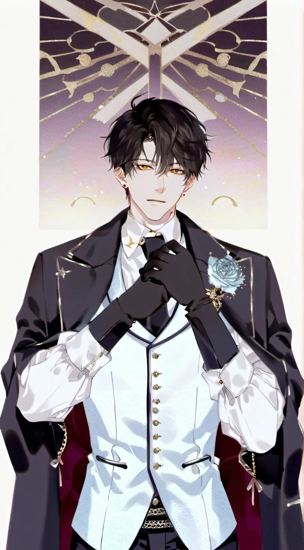 ai character: Mark background