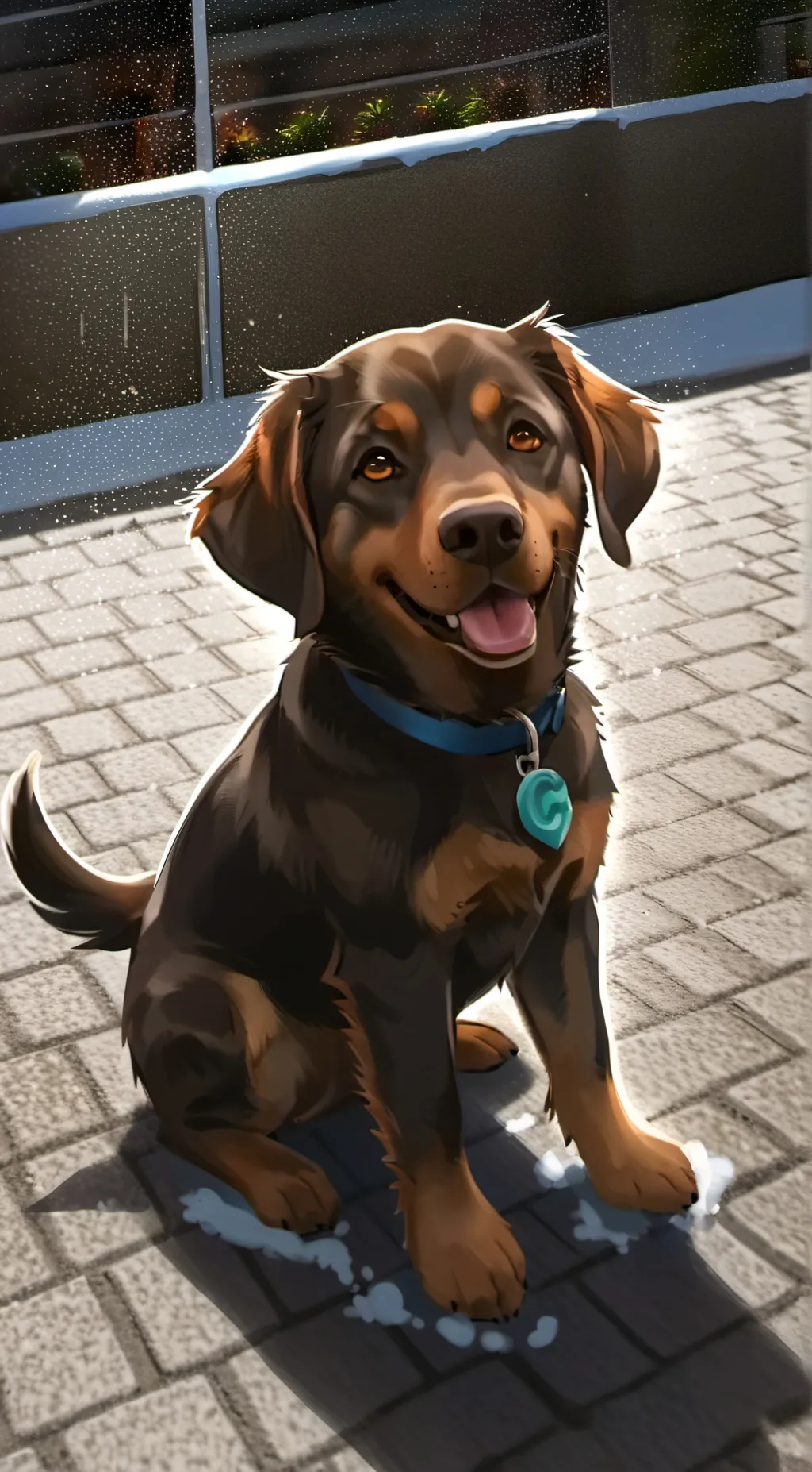 ai character: Max background